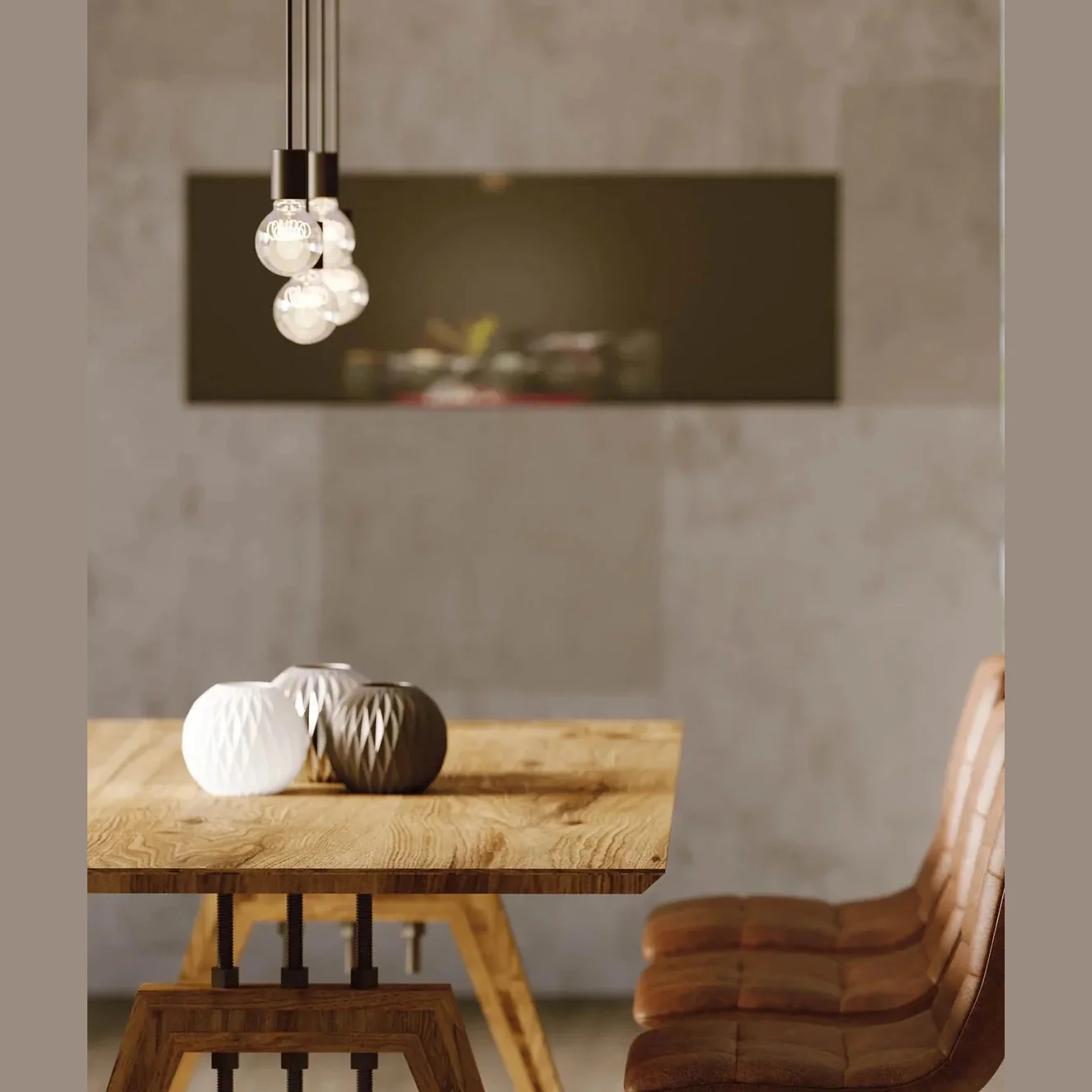 Nyelle Dining Table 84" - Image 12