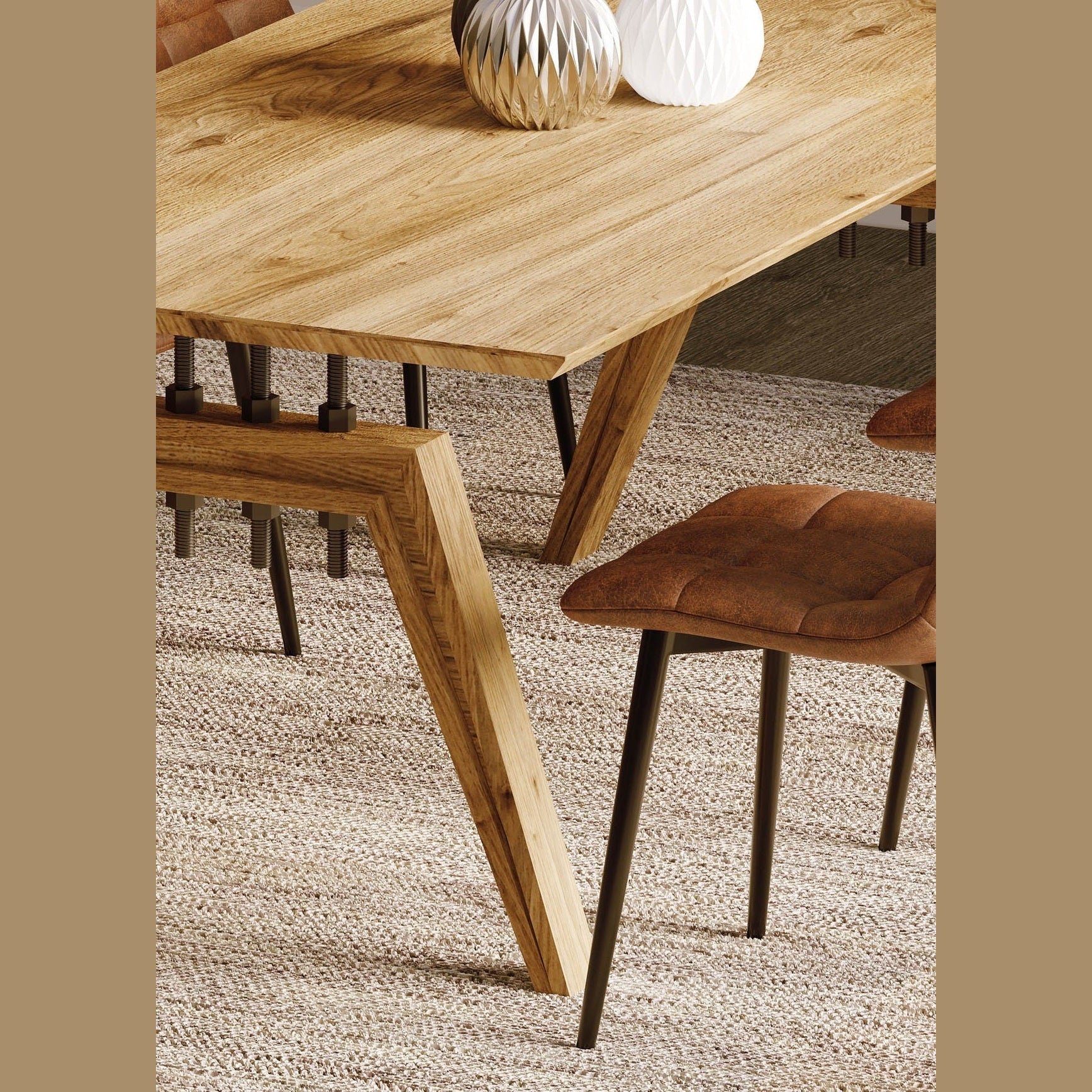Nyelle Dining Table 84" - Image 16