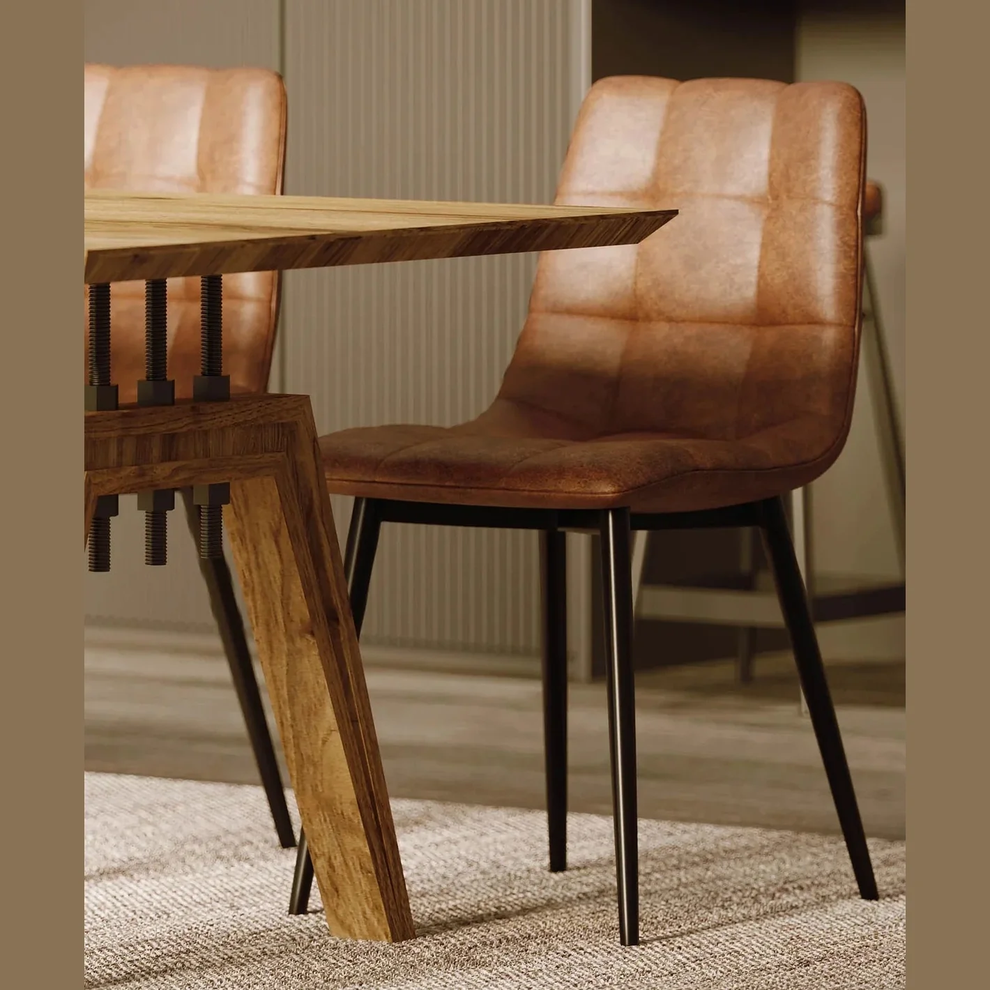 Nyelle Dining Table 84" - Image 19