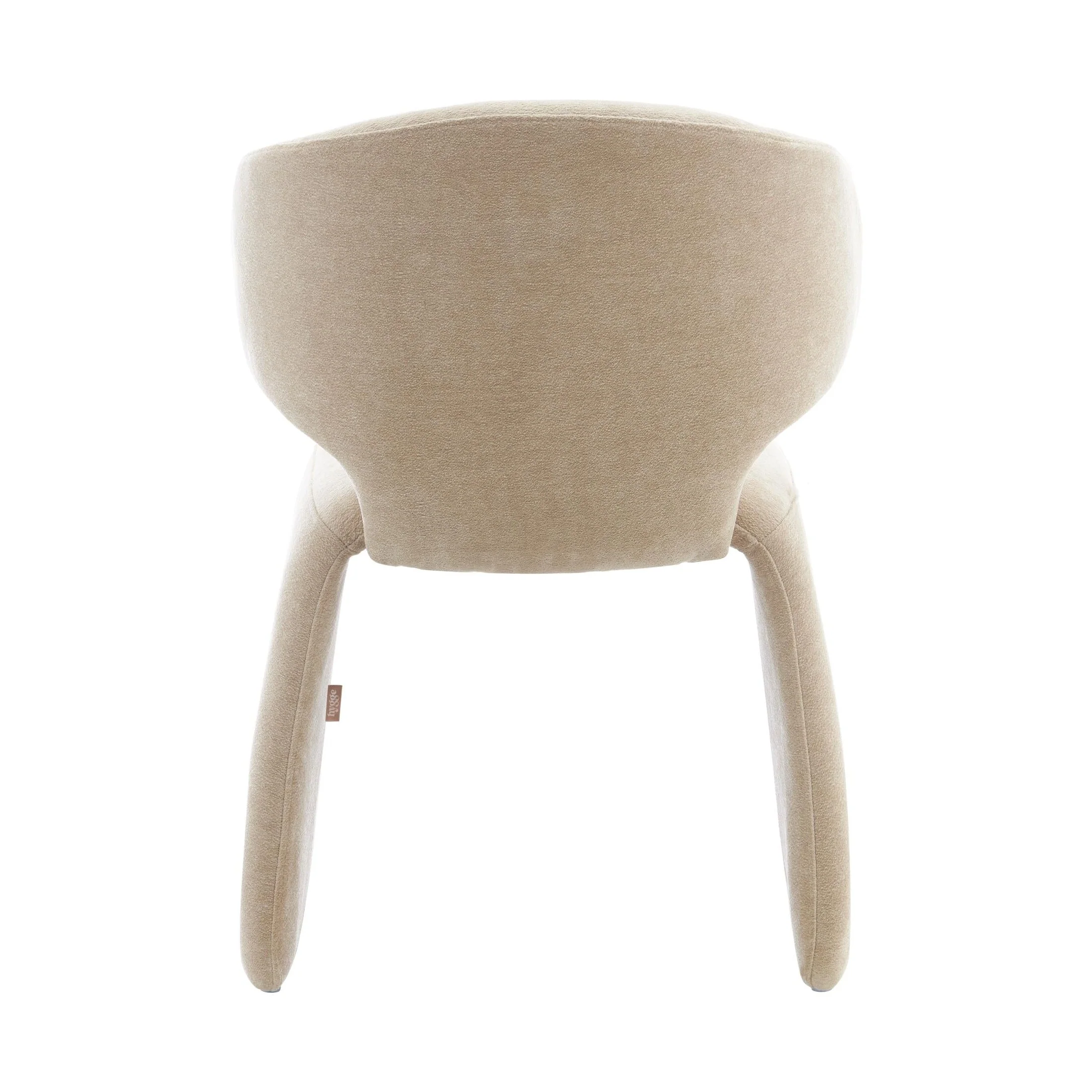 Oriana Modern Sculpted Dining Chair - Image 6