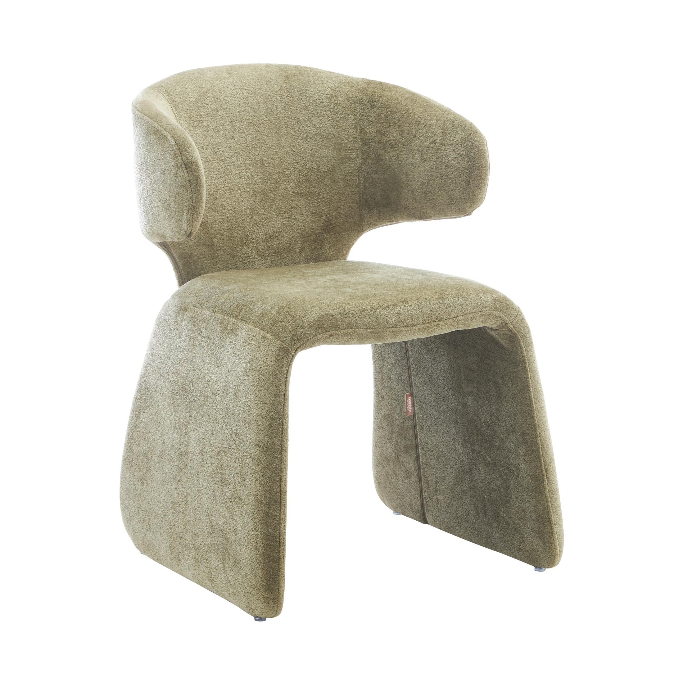 Oriana Modern Sculpted Dining Chair - Image 8