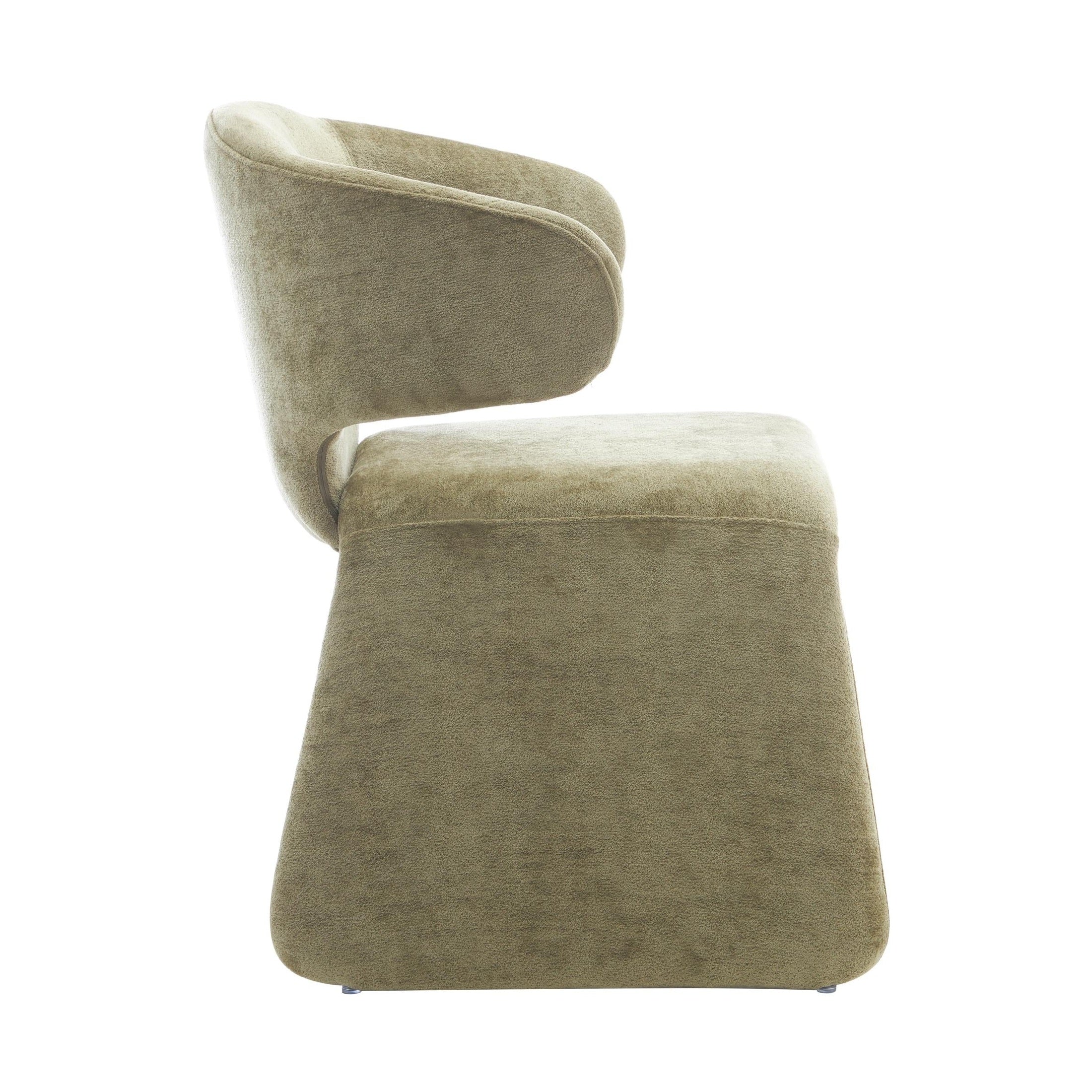 Oriana Modern Sculpted Dining Chair - Image 9