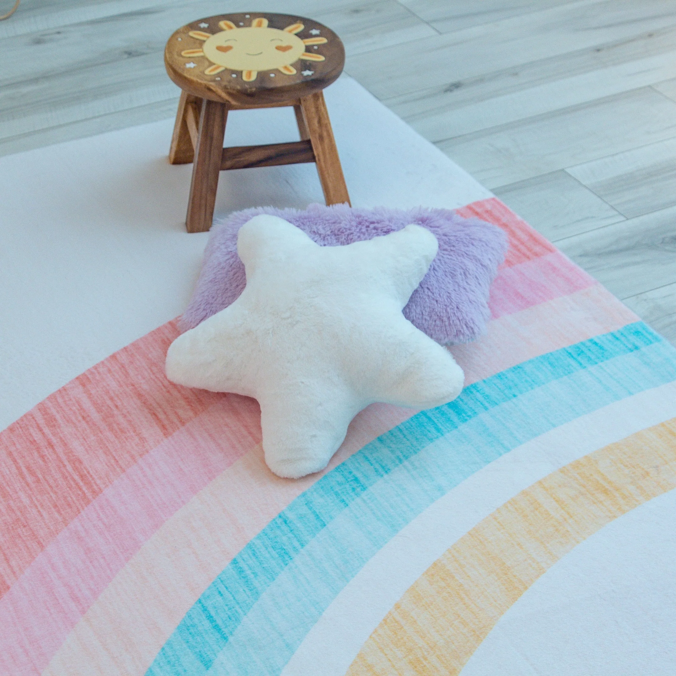 Daisy Cream Floral Area Rug - Image 5