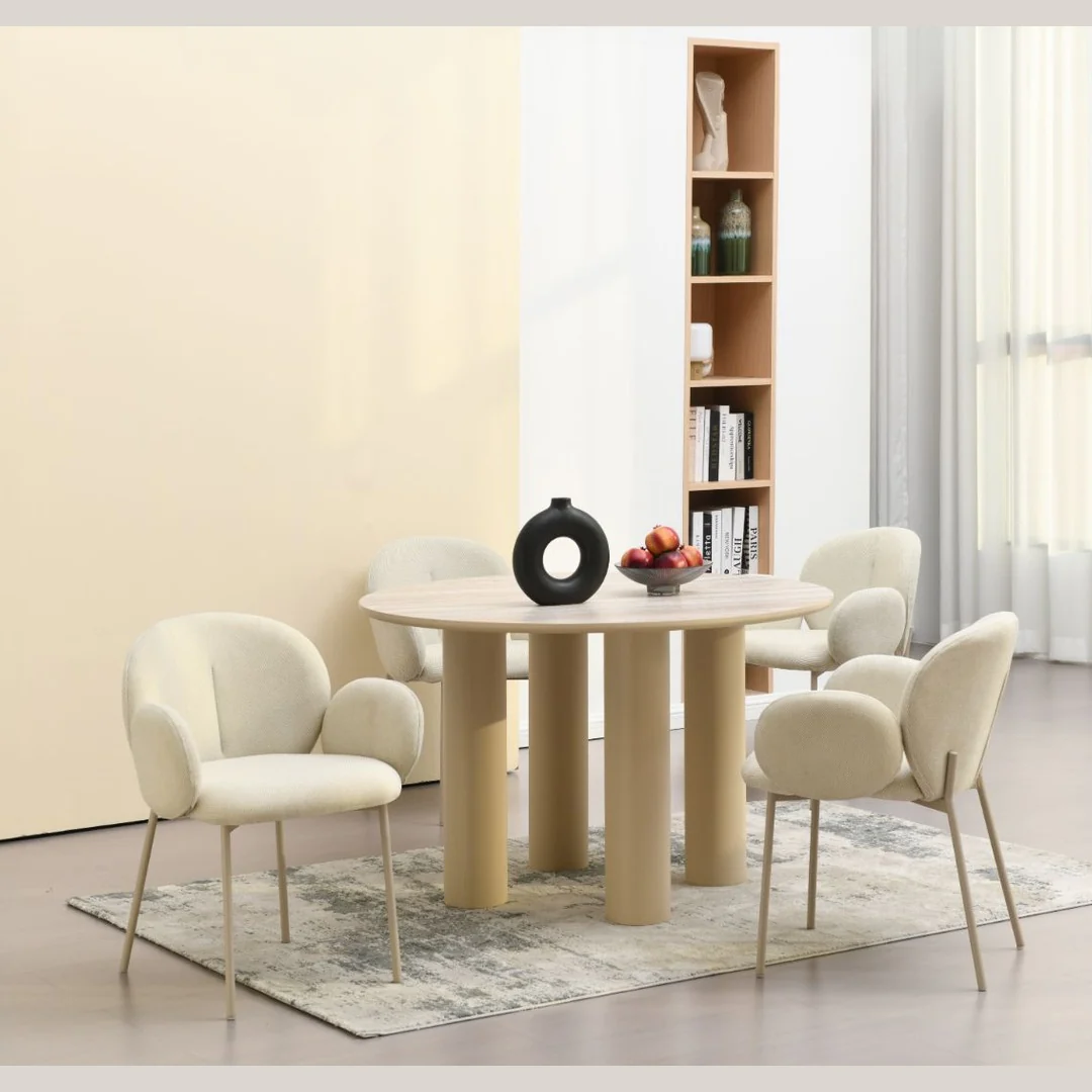 Pavlos Round Dining Table - Image 5