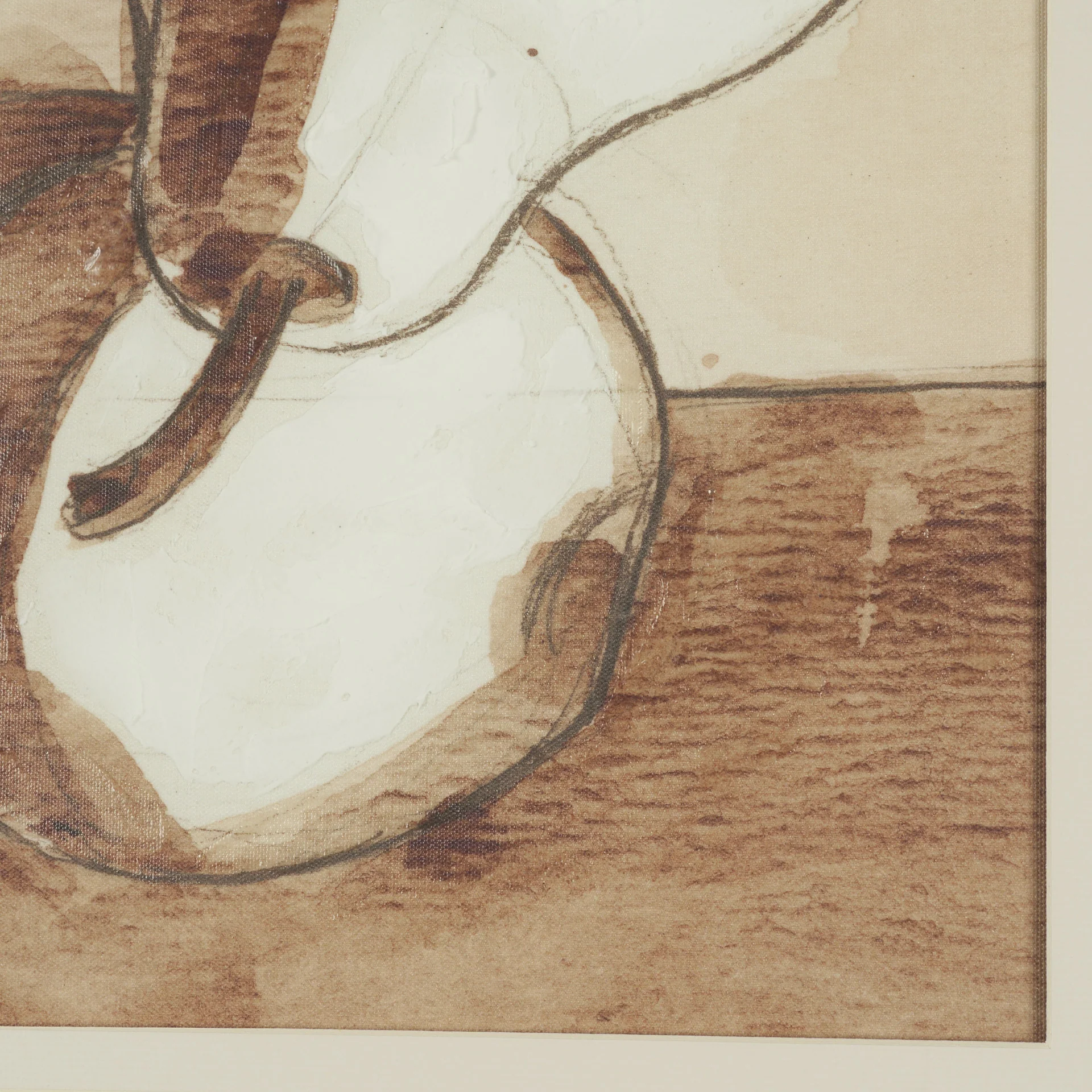 Pear Study Framed Artwork Matted under Glass - Image 11