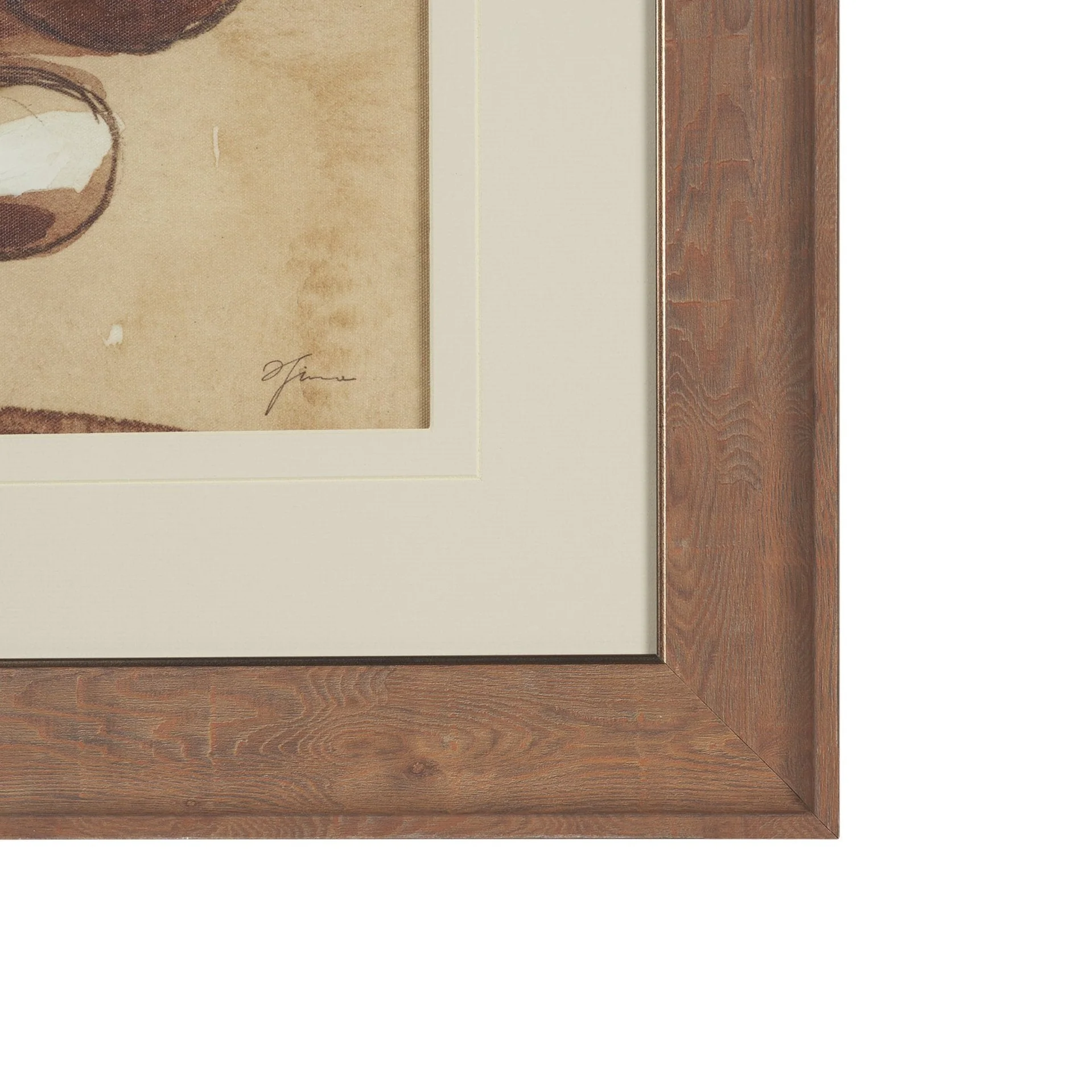 Pear Study Framed Artwork Matted under Glass - Image 12