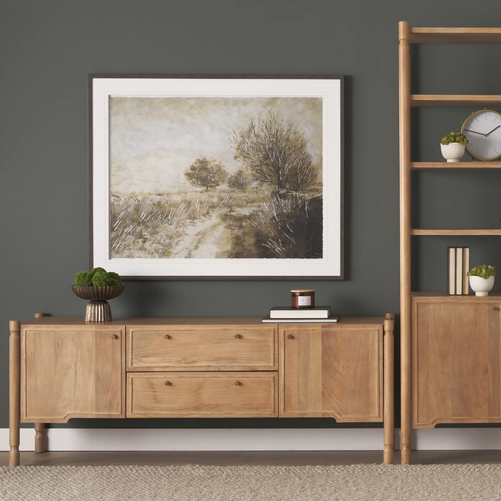 Phil Light Brown Media Console - Image 13