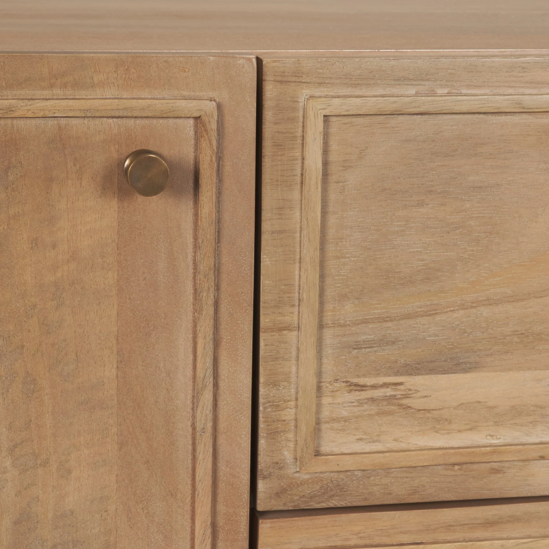 Phil Light Brown Media Console - Image 9