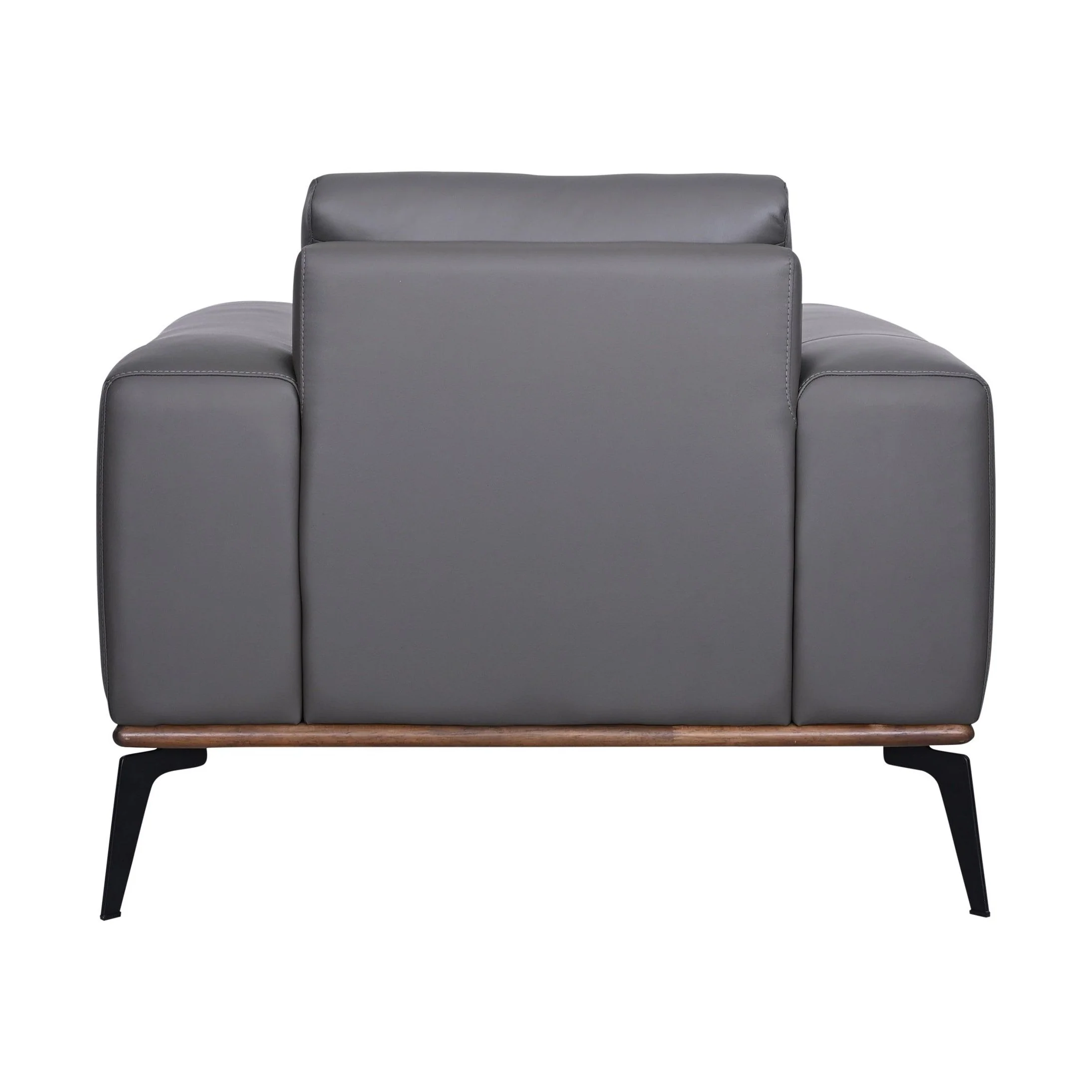 Pietro Genuine Leather Accent Chair - Image 11