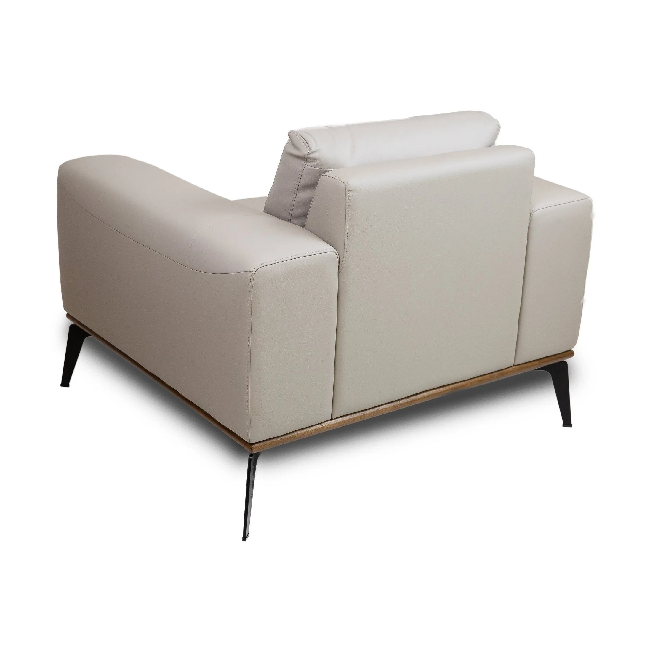 Pietro Genuine Leather Accent Chair - Image 14
