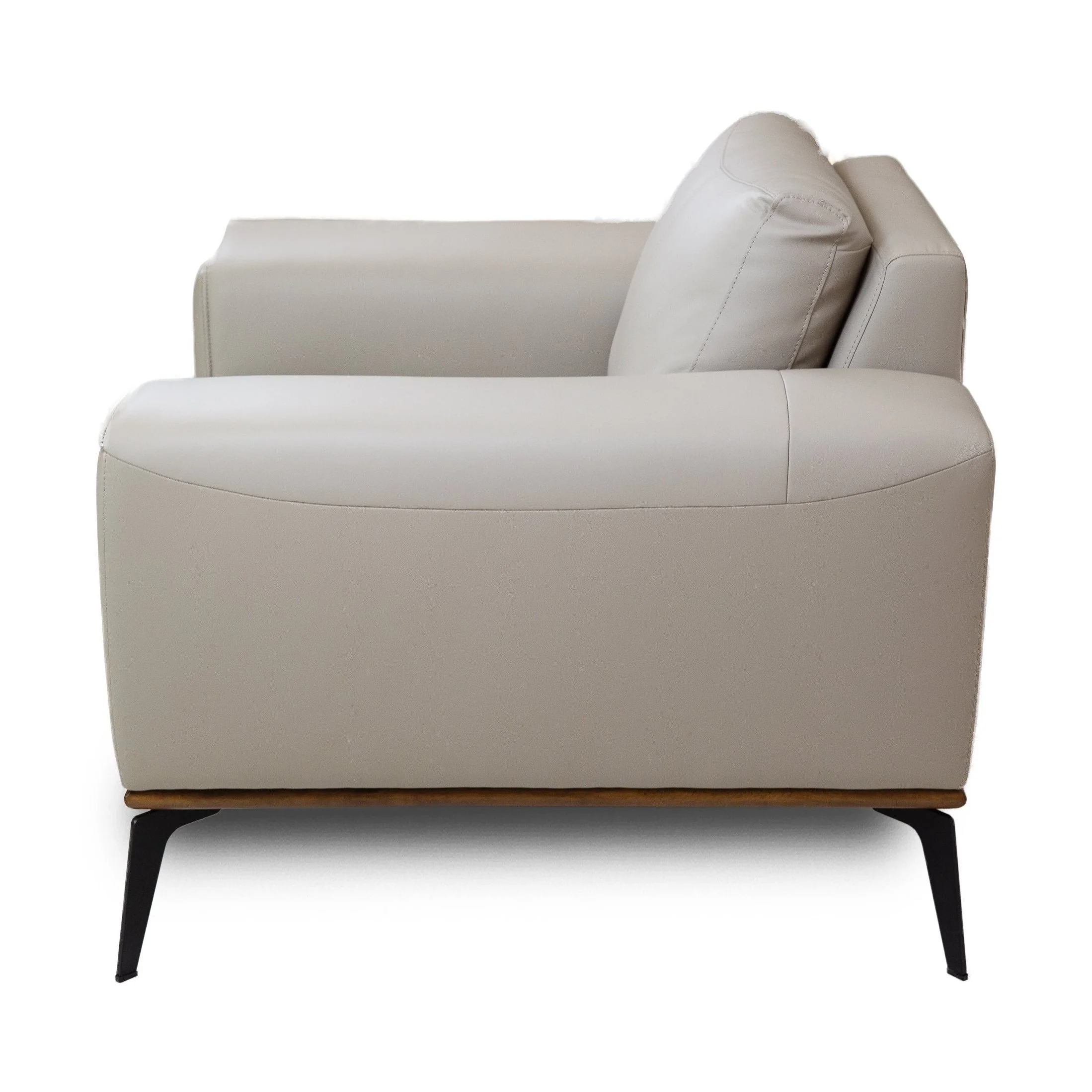 Pietro Genuine Leather Accent Chair - Image 16