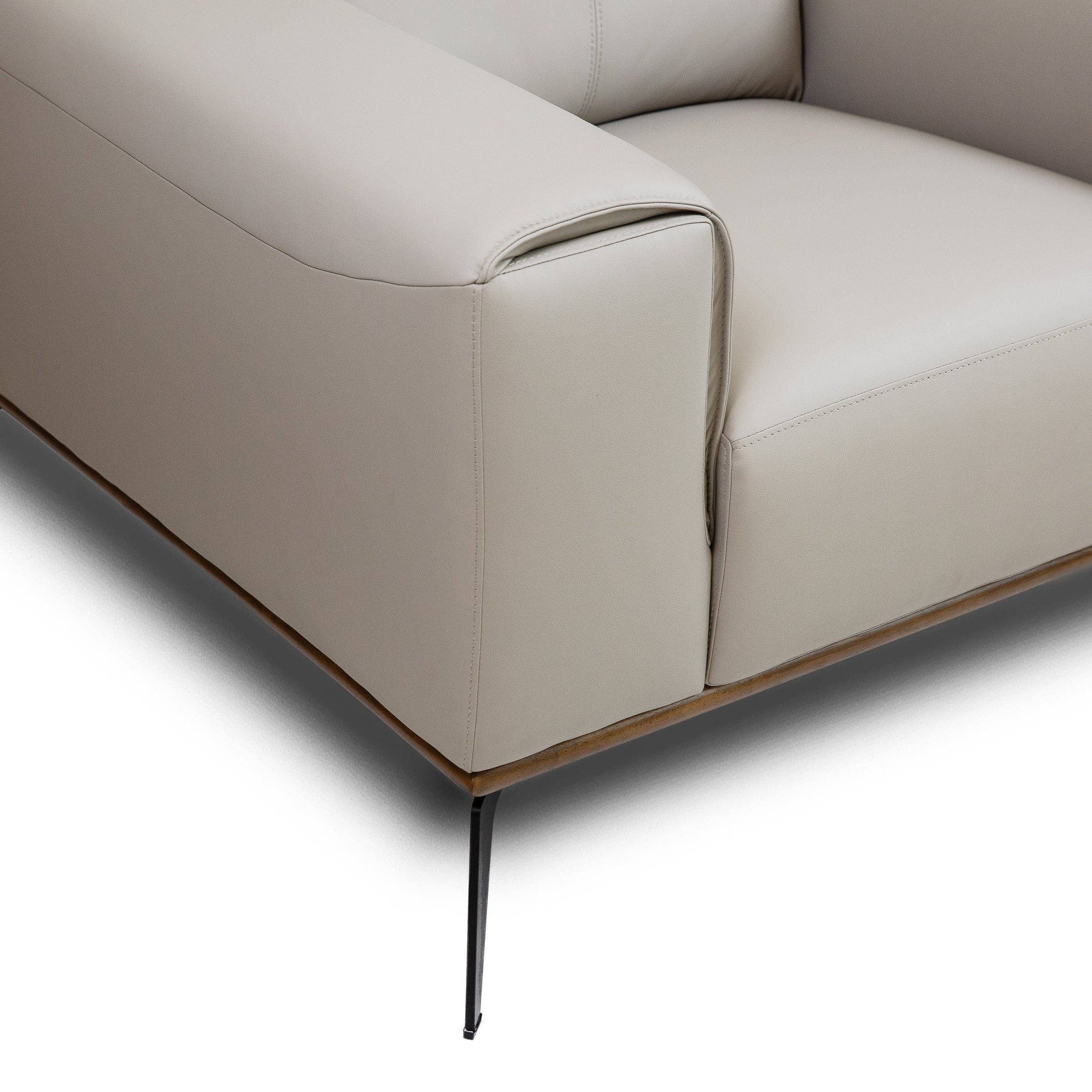 Pietro Genuine Leather Accent Chair - Image 17