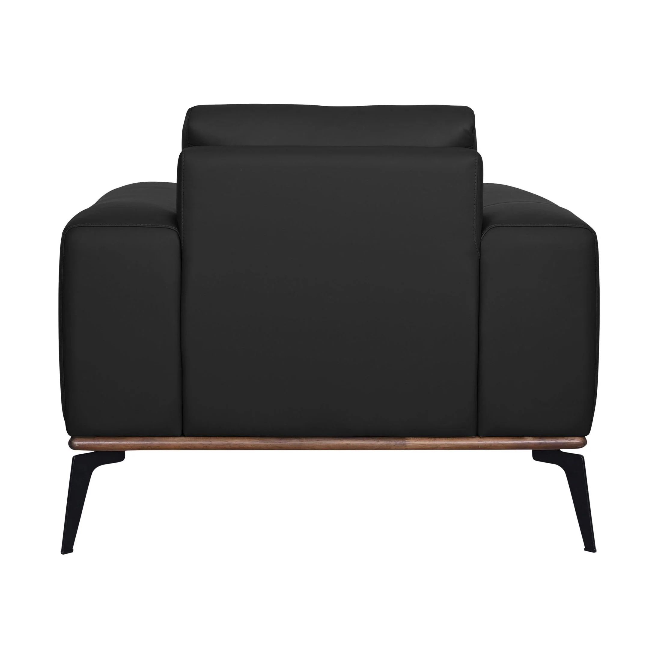 Pietro Genuine Leather Accent Chair - Image 4