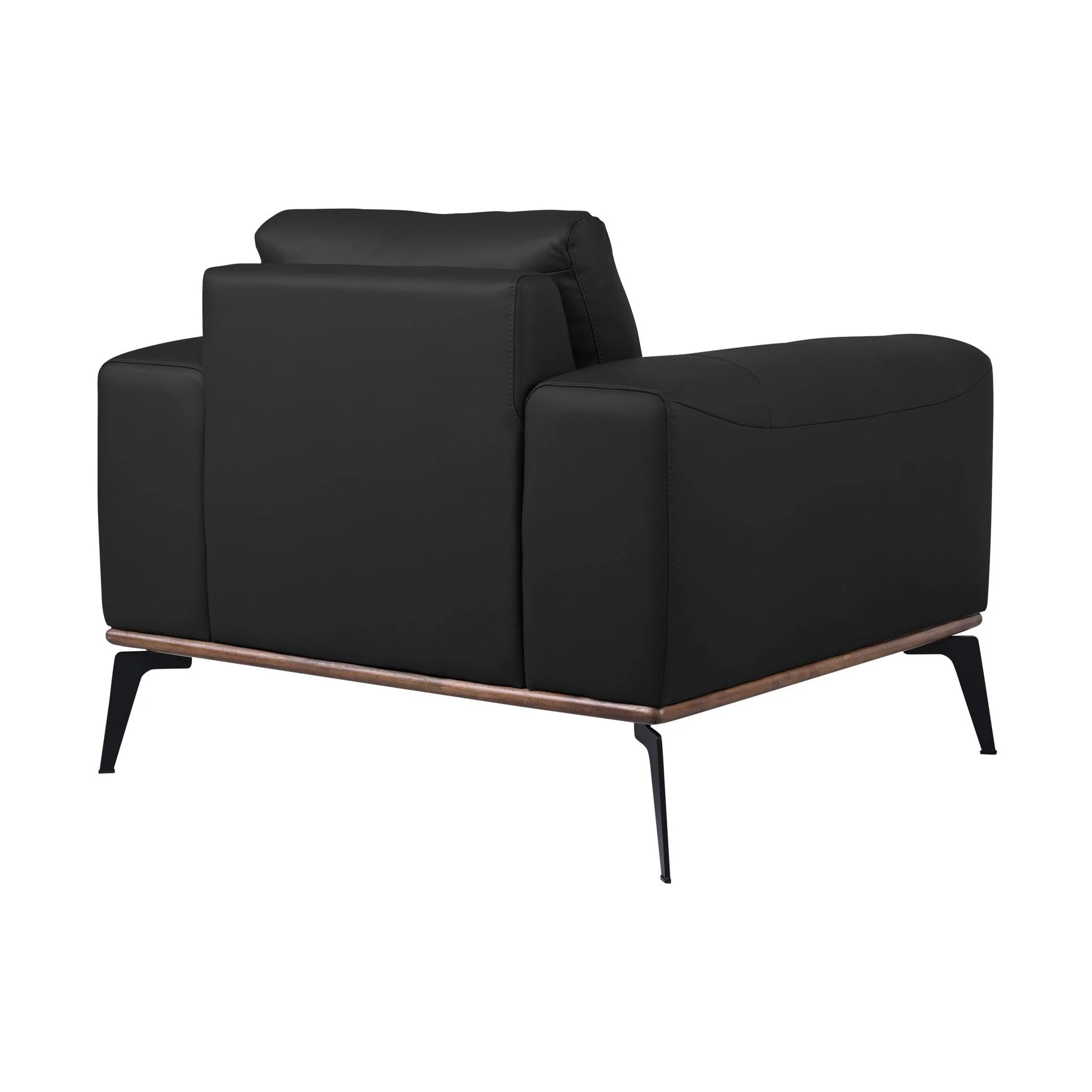 Pietro Genuine Leather Accent Chair - Image 5