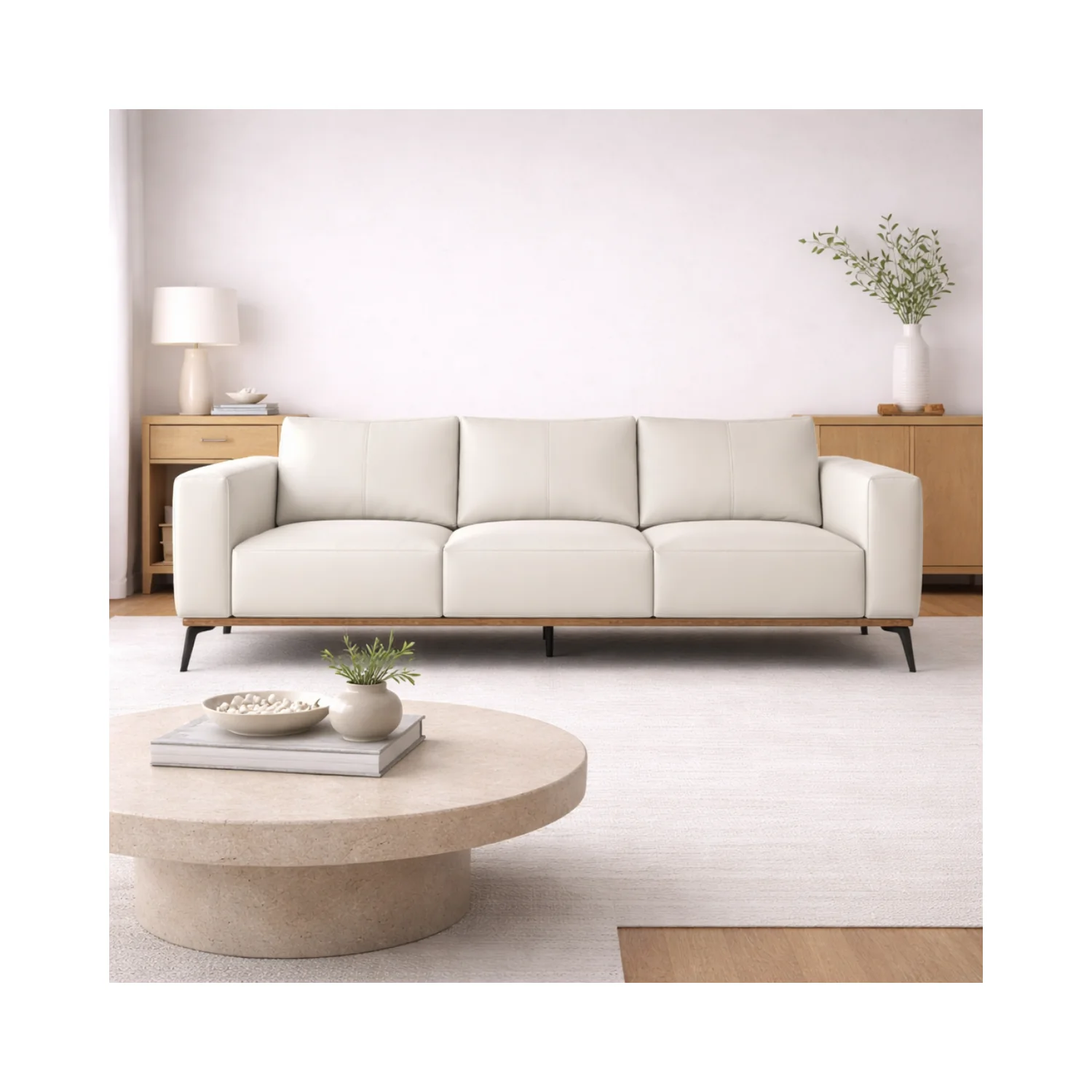 Pietro Genuine Leather Sofa - Image 15