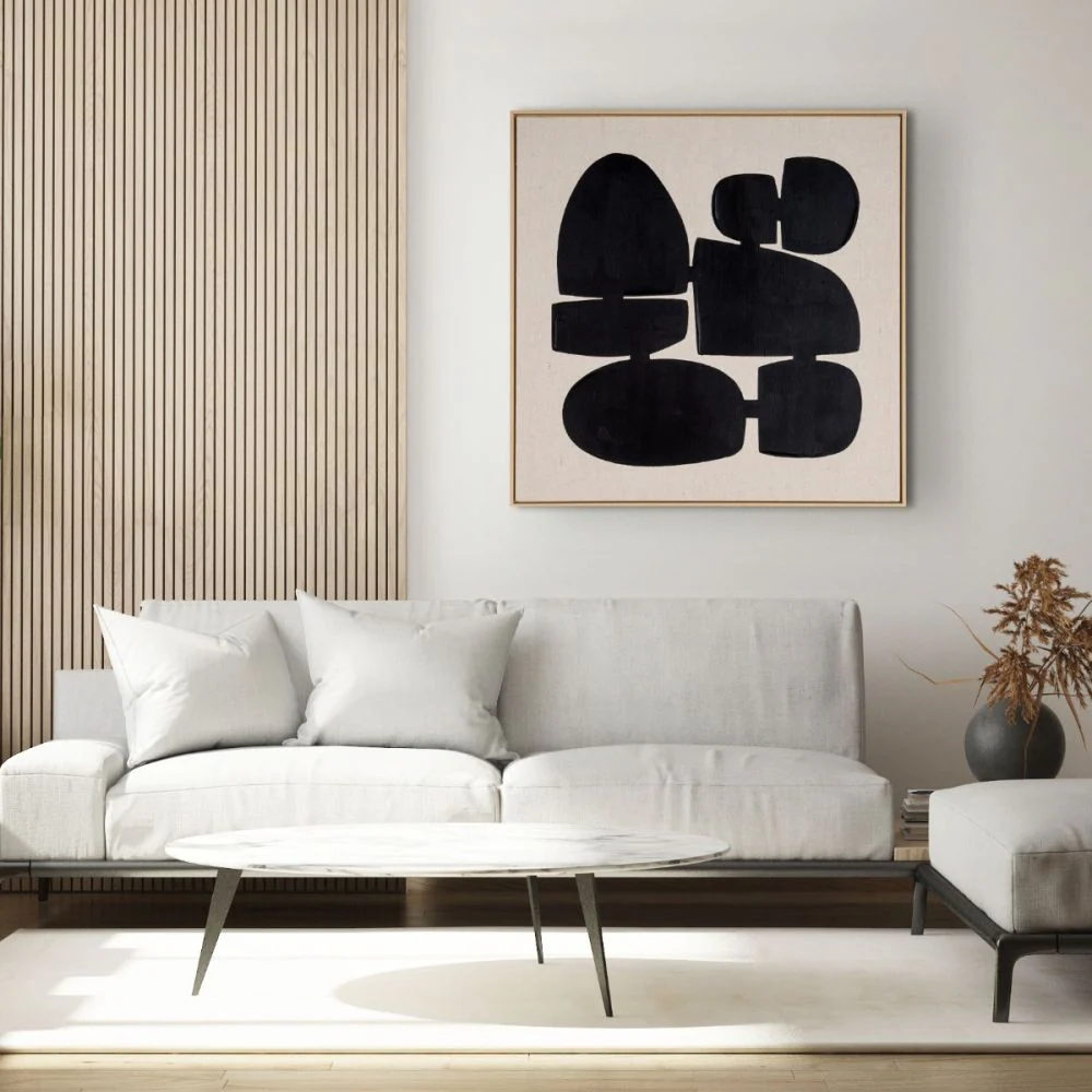 Pillars I, Hand Painted Canvas - Image 7
