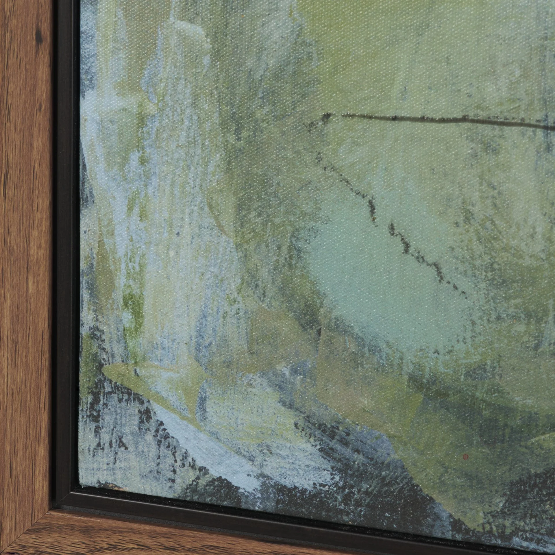 Posies Hand Embelished Textured Framed Canvas Artwork - Image 8