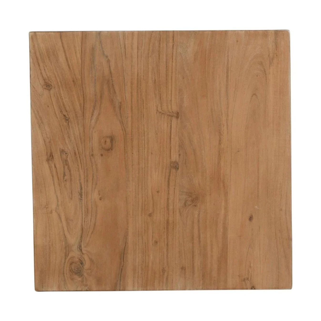 Prelude Solid Acacia Square End Table - Suede - Image 6