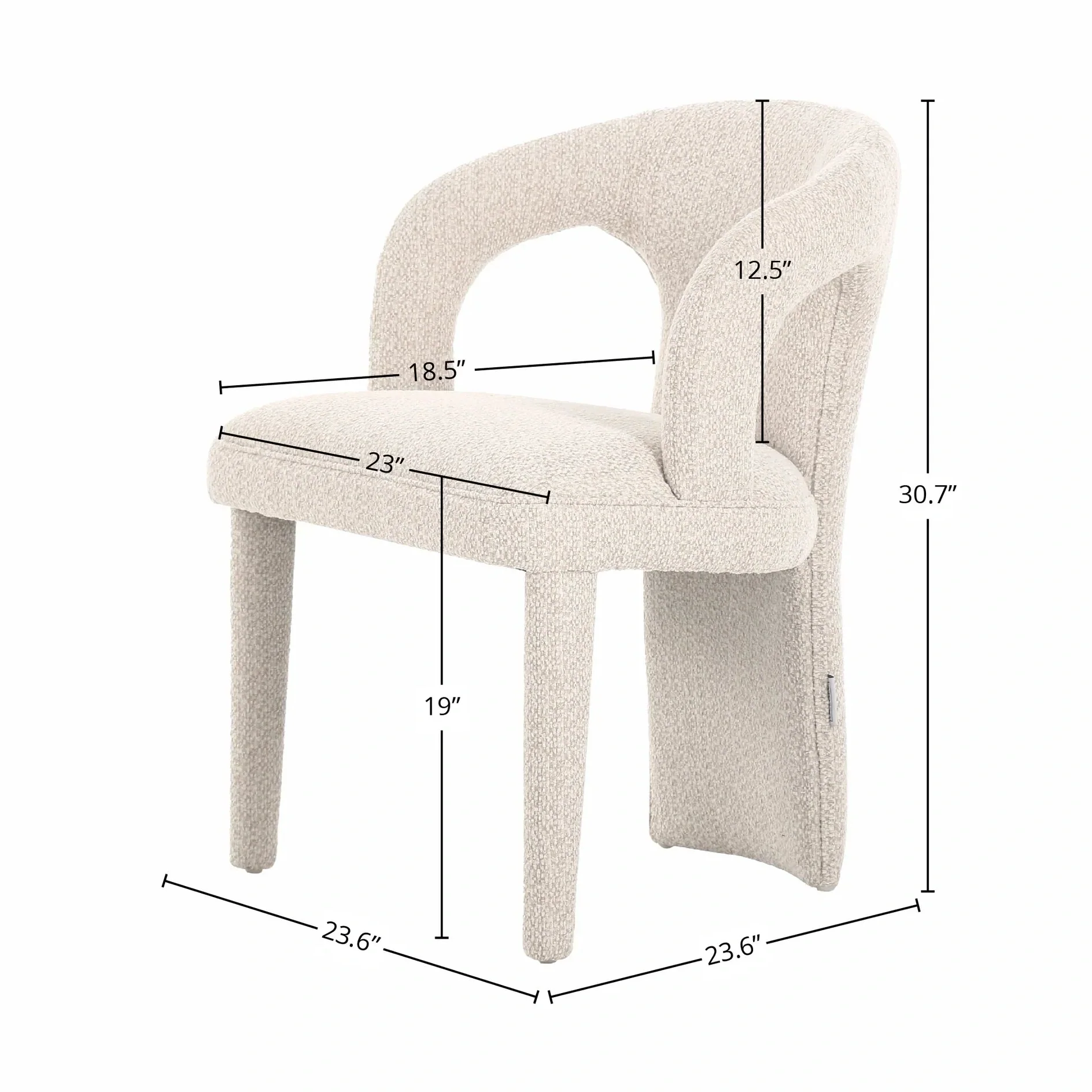 Qadira Dining Chair - Image 4