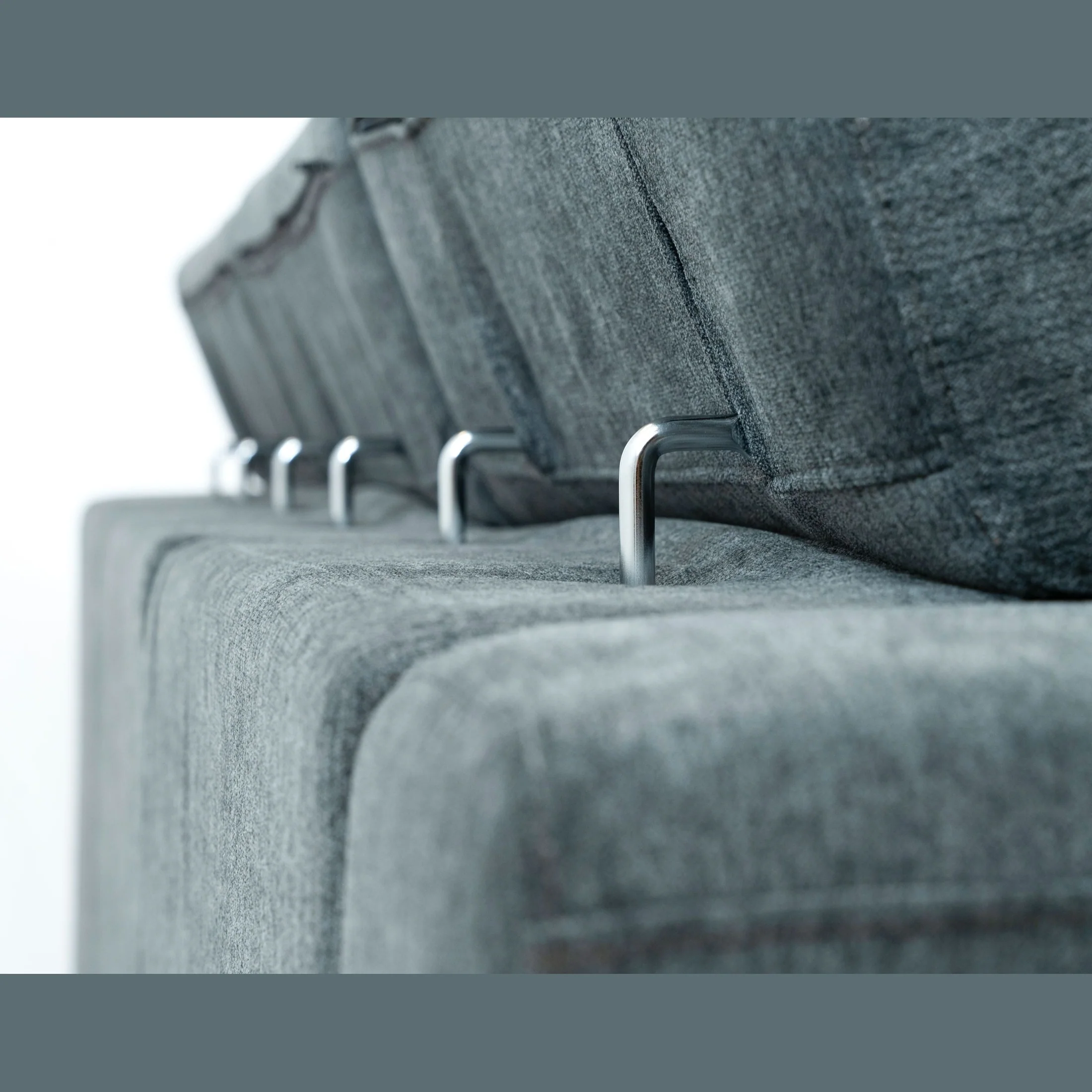 Randall Sleeper Sectional - Fabric - Ramy Charcoal Right Chaise - Image 10