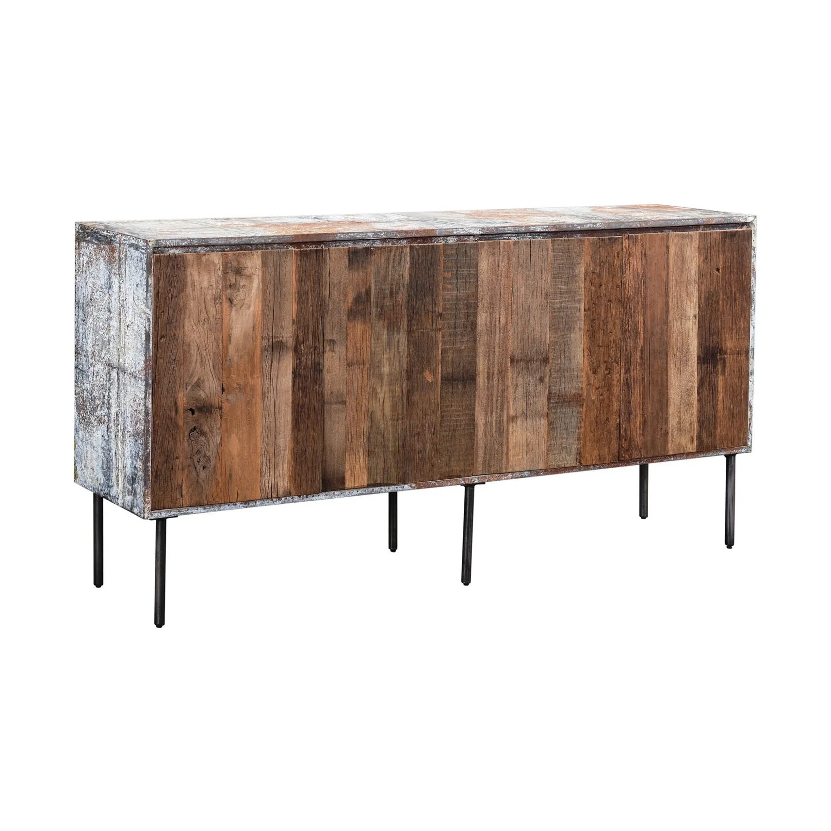 Reclaimed 4 Door Sideboard - Image 2