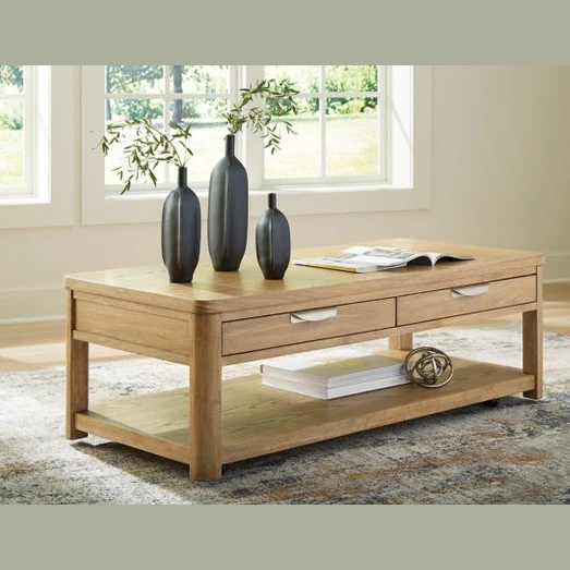 Rencott Rectangular Coffee Table - Image 3