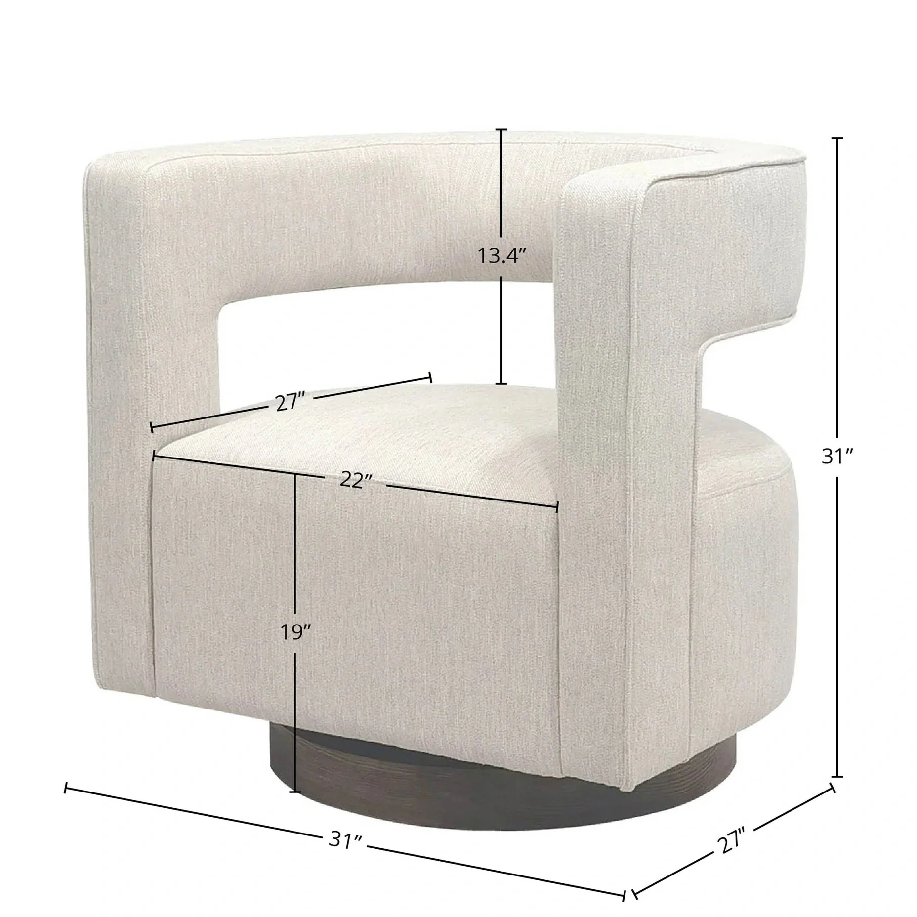 Rilora Club Chair - Image 6