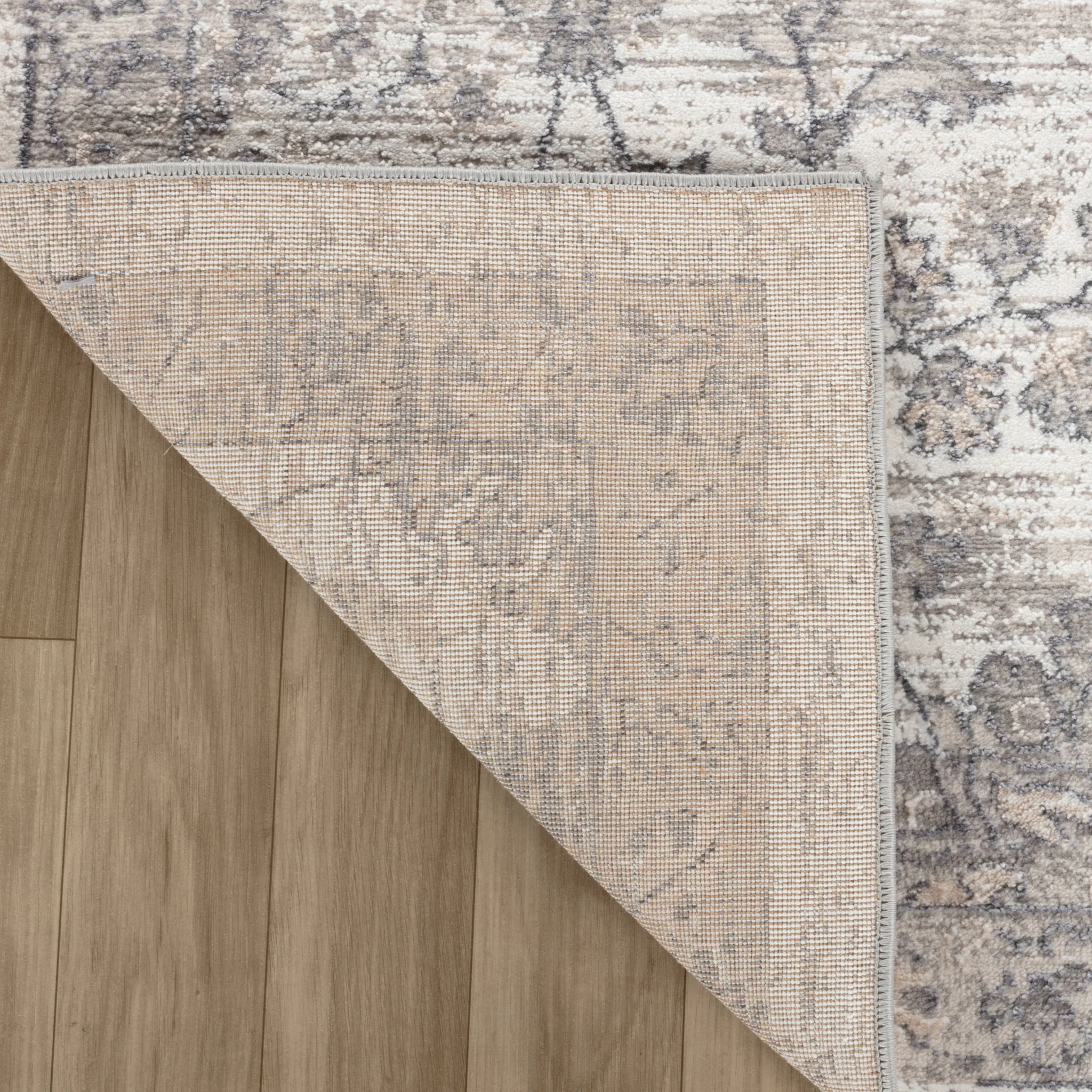 Rio Grey Abstract Waves Area Rug - Image 8