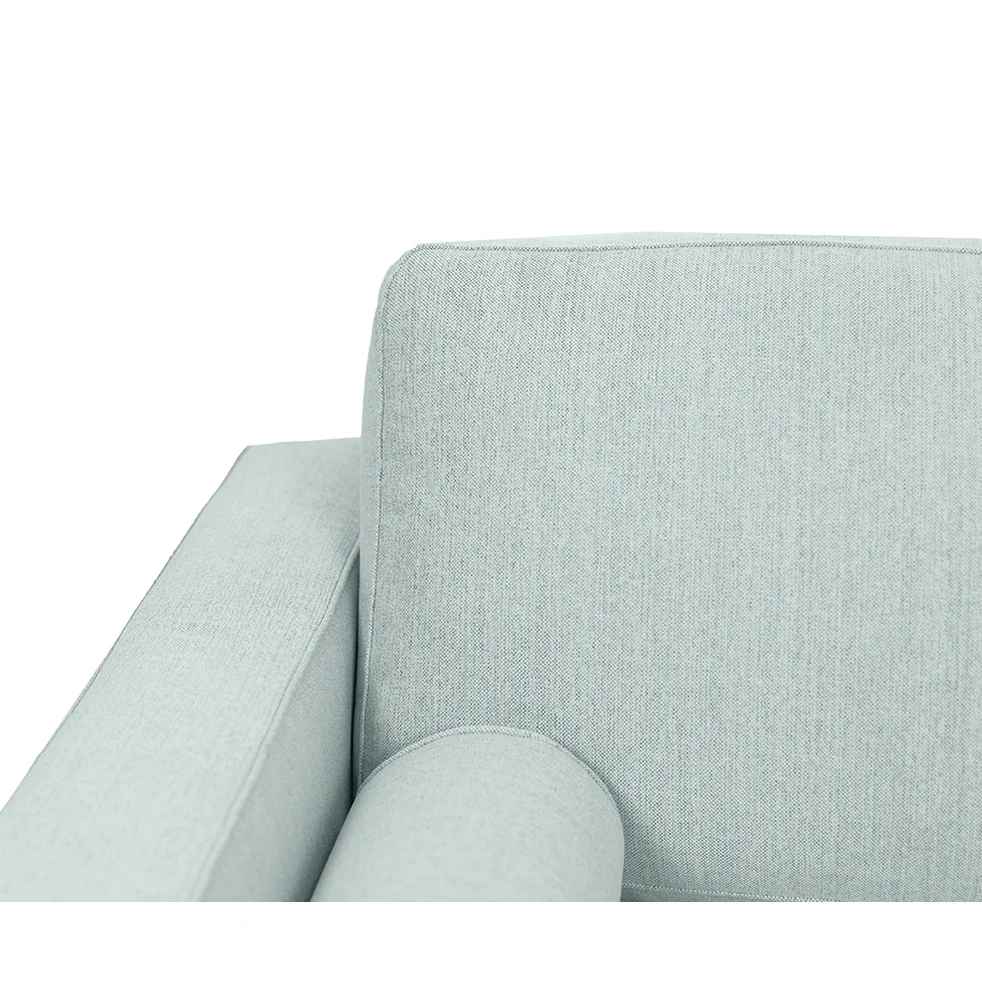 Robbie Fabric Loveseat - Light Sage - Image 7