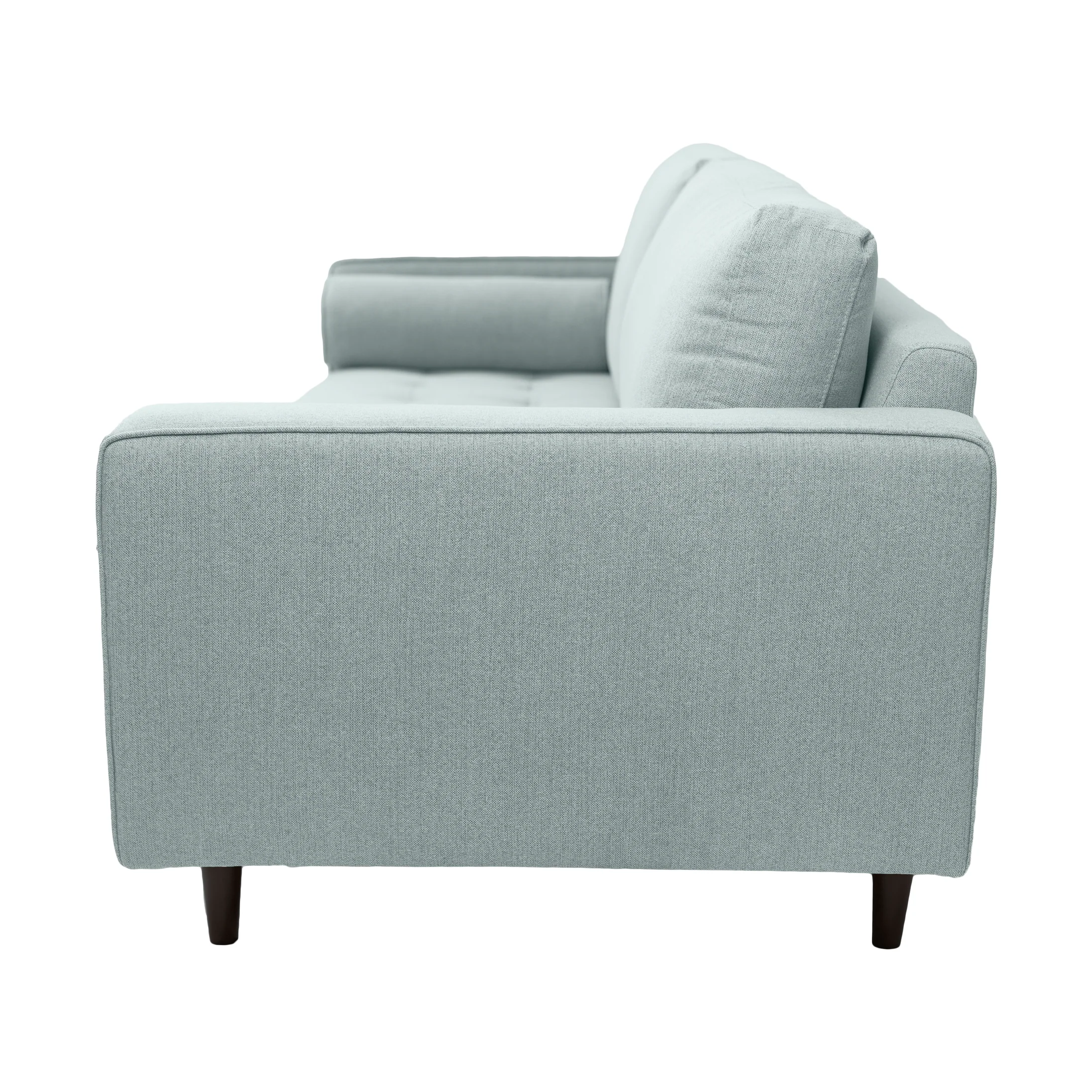 Robbie Fabric Loveseat - Light Sage - Image 8