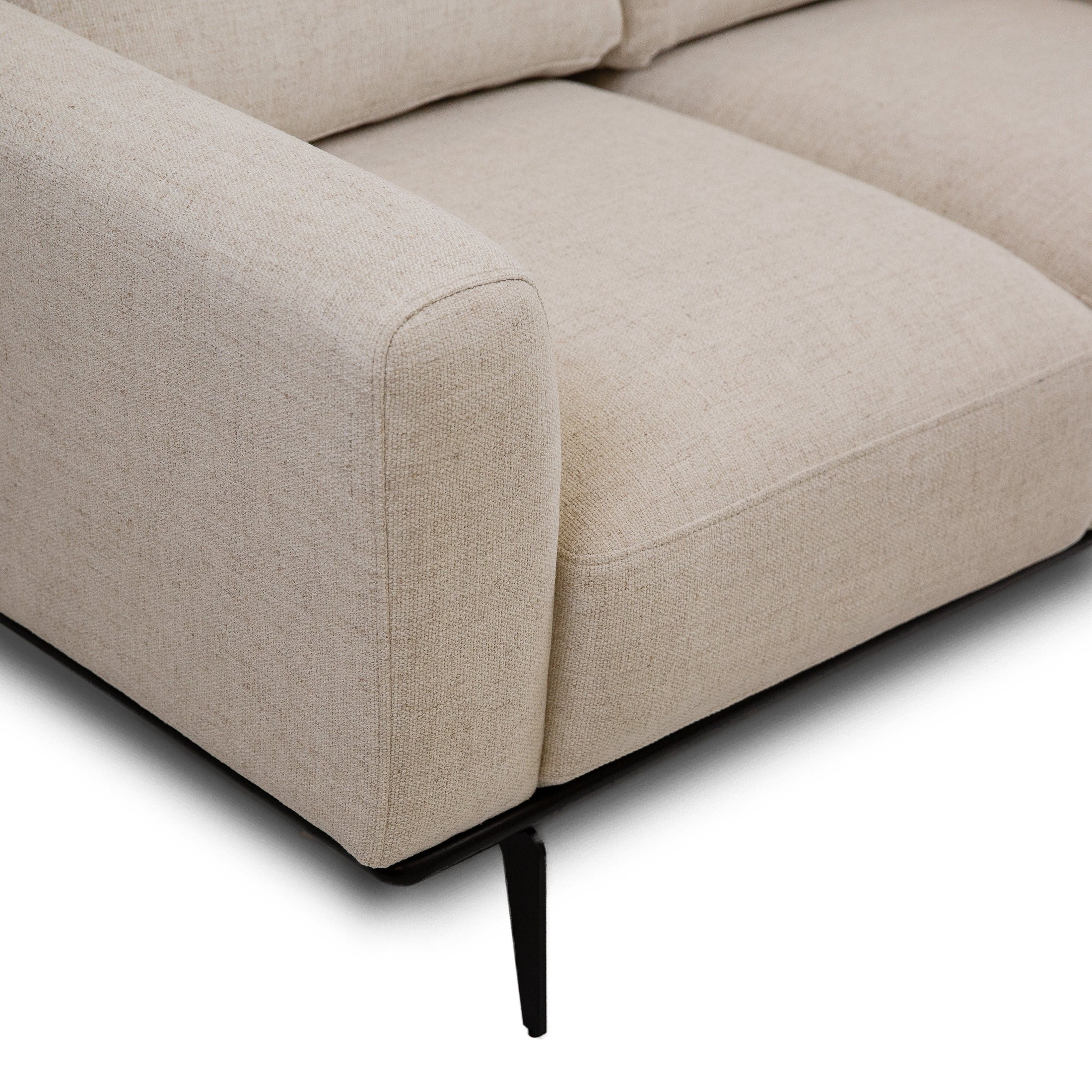 Willow Fabric Loveseat - Lovegood Bisque - Image 4