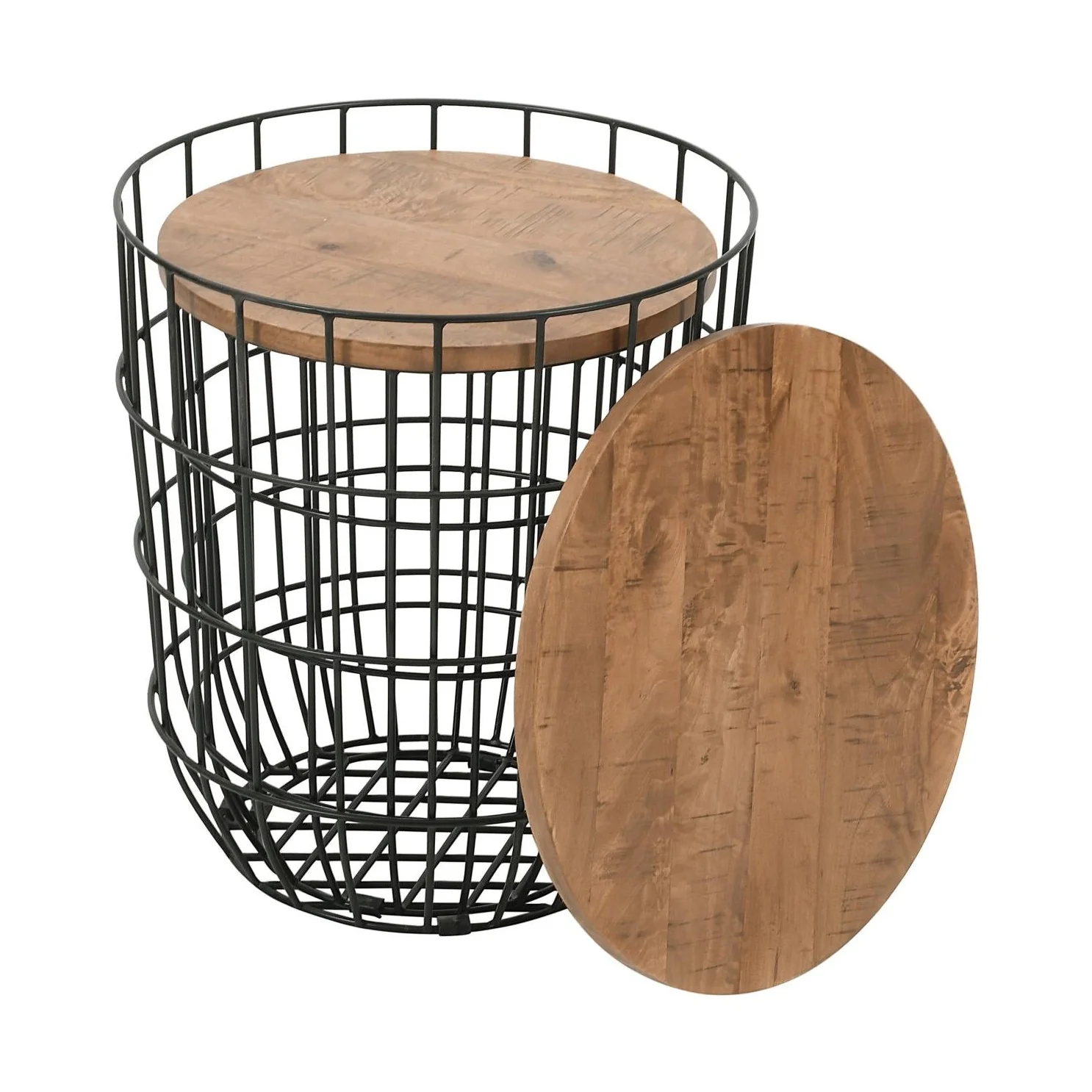 Rondo Nesting End Table - Black - Image 3