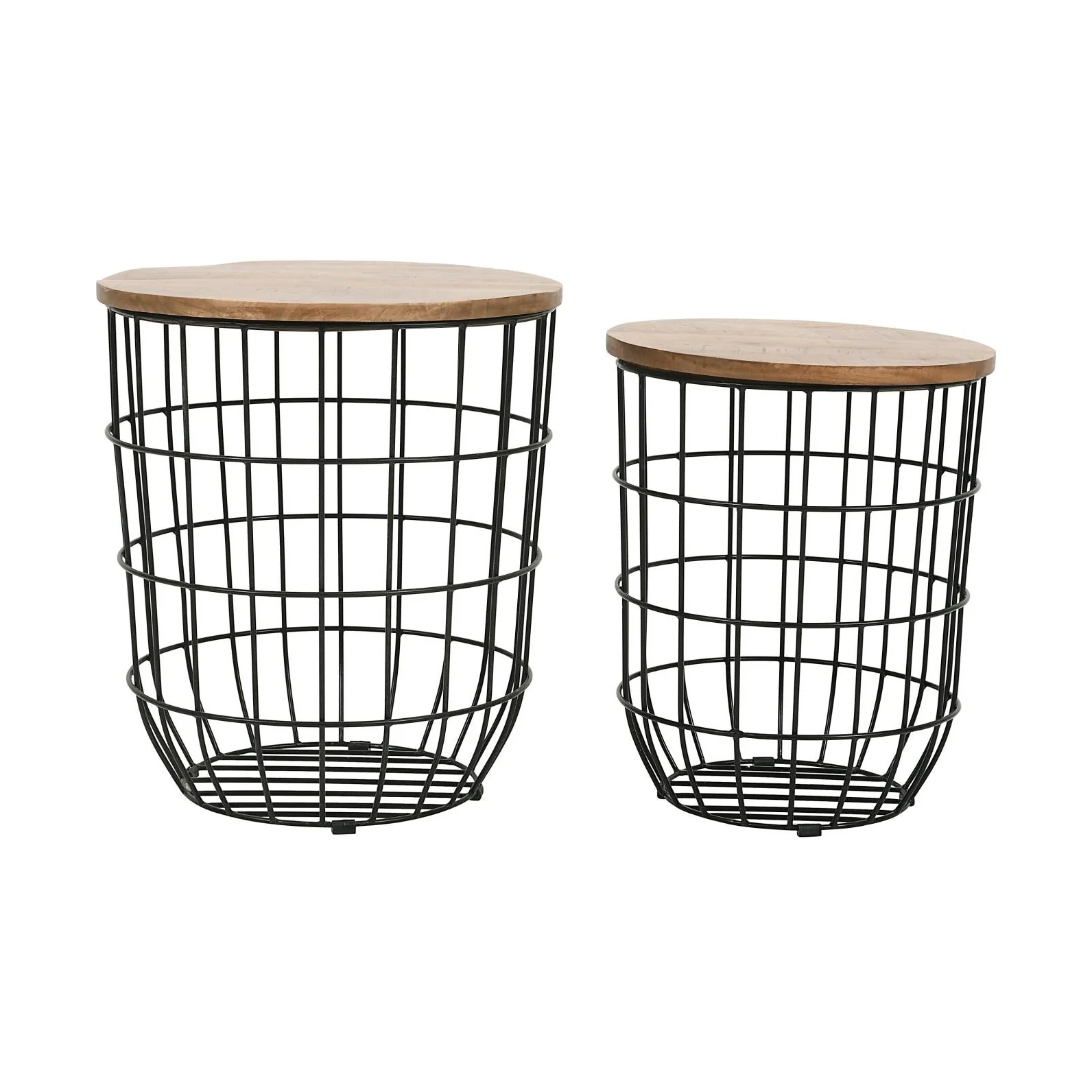 Rondo Nesting End Table - Black - Image 7