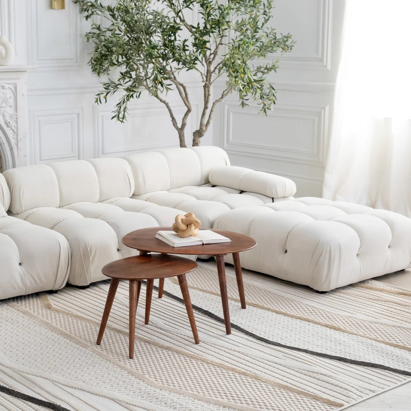 Marrakech Beige Area Rug - Image 3