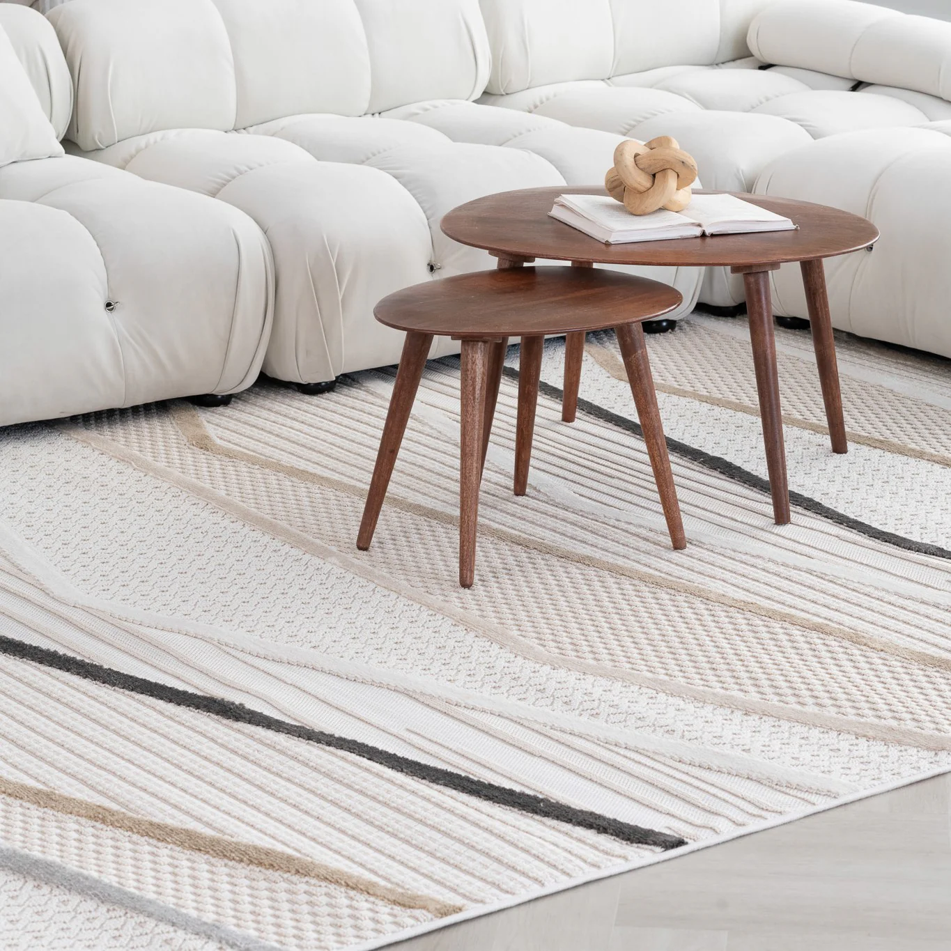 Marrakech Beige Area Rug - Image 5