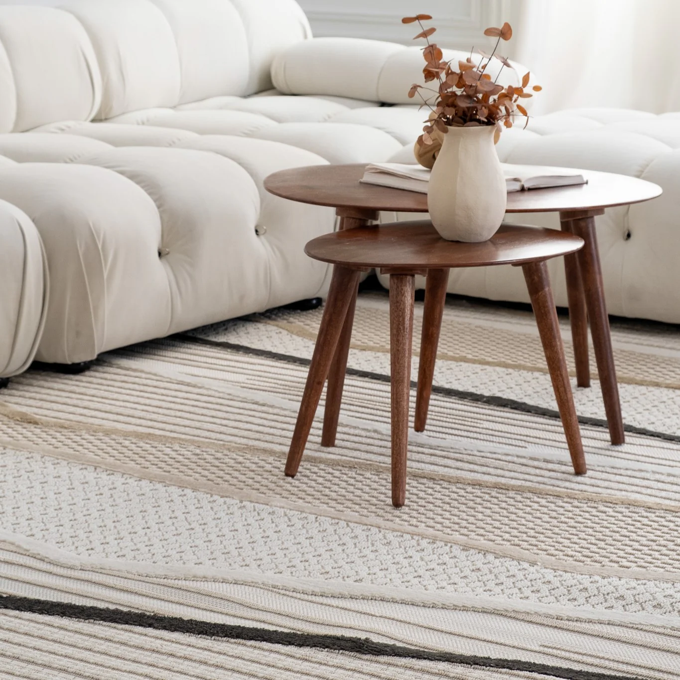 Marrakech Beige Area Rug - Image 6