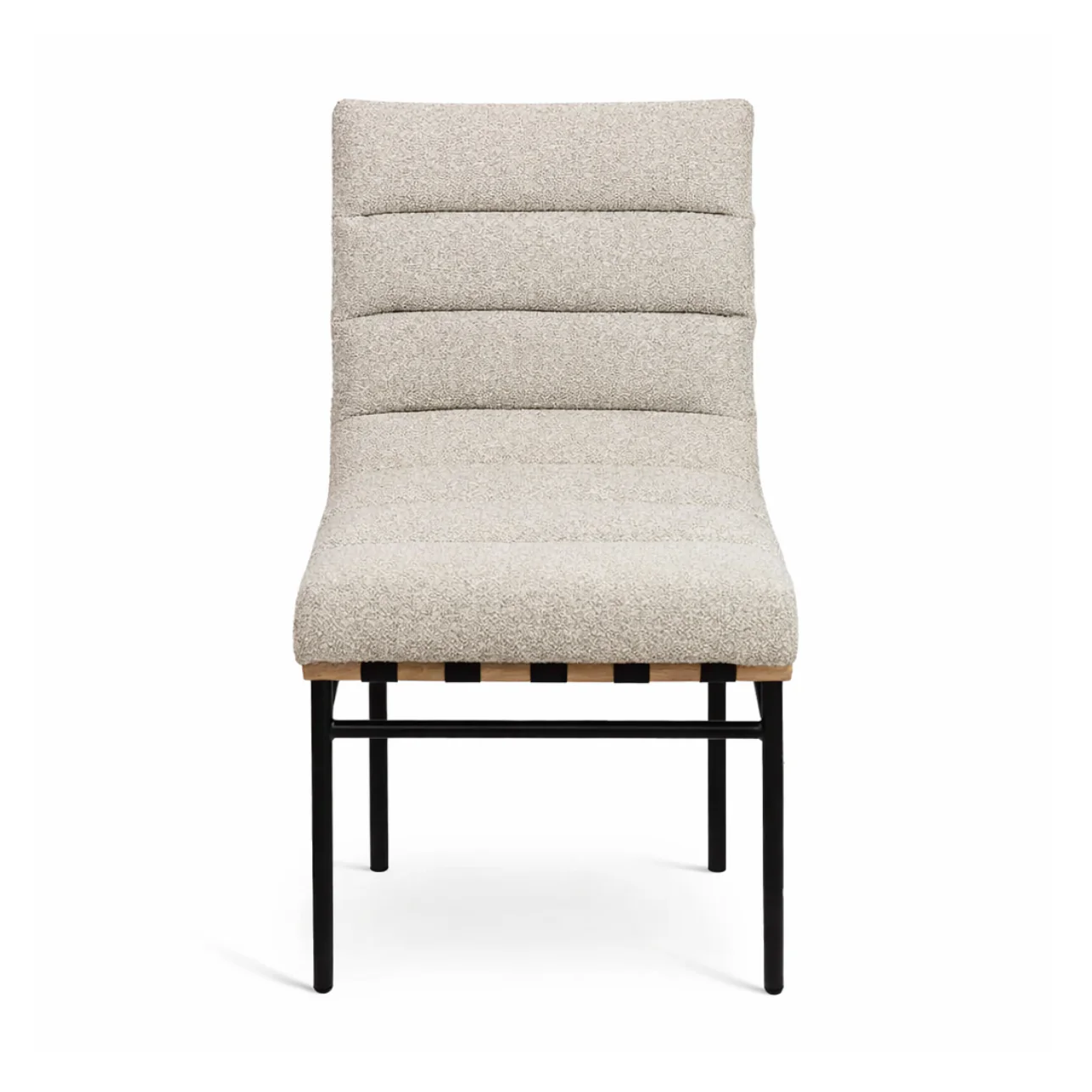 Ryna Vista Fabric Dining Chair - Linen