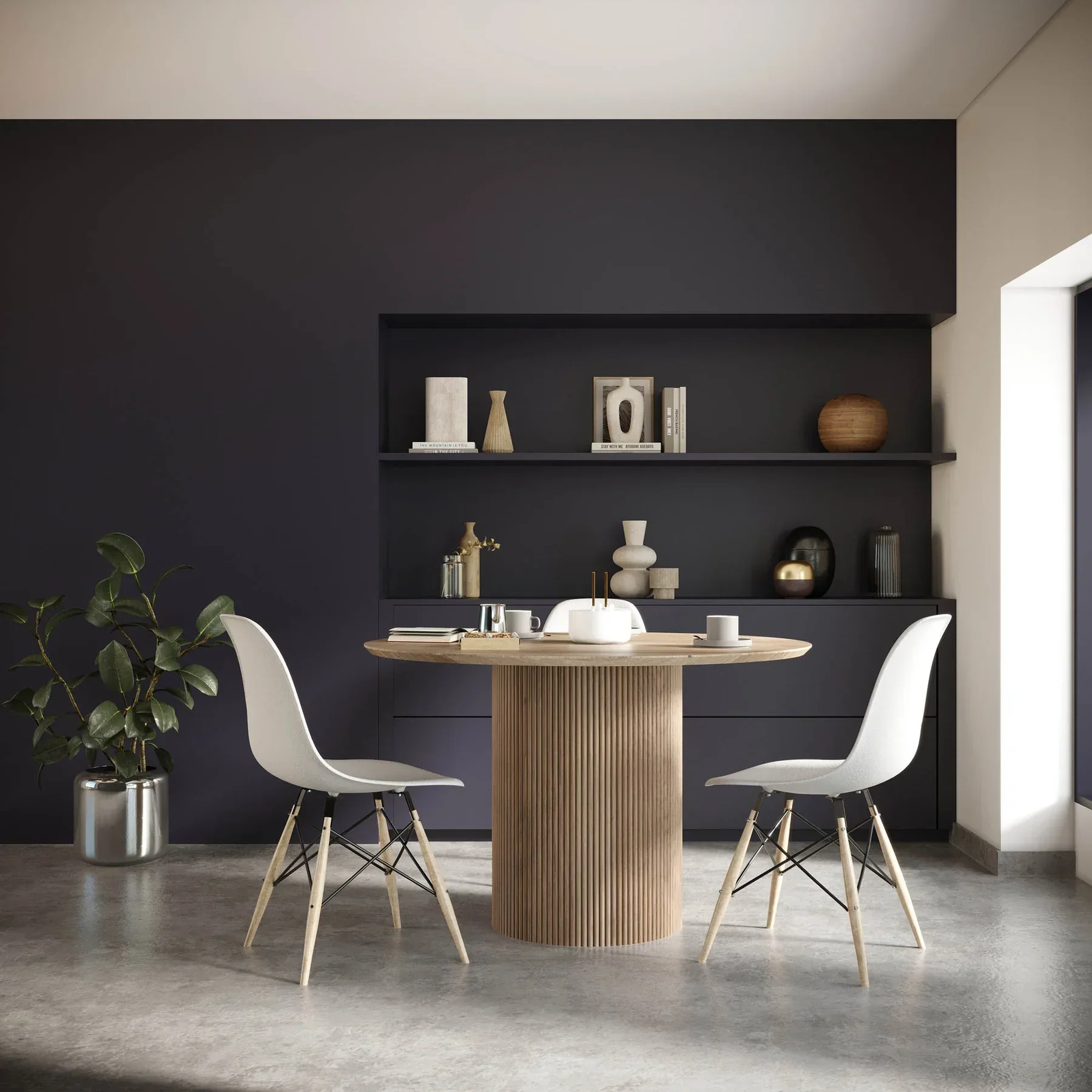 Sarvon Round Dining Table - Image 2