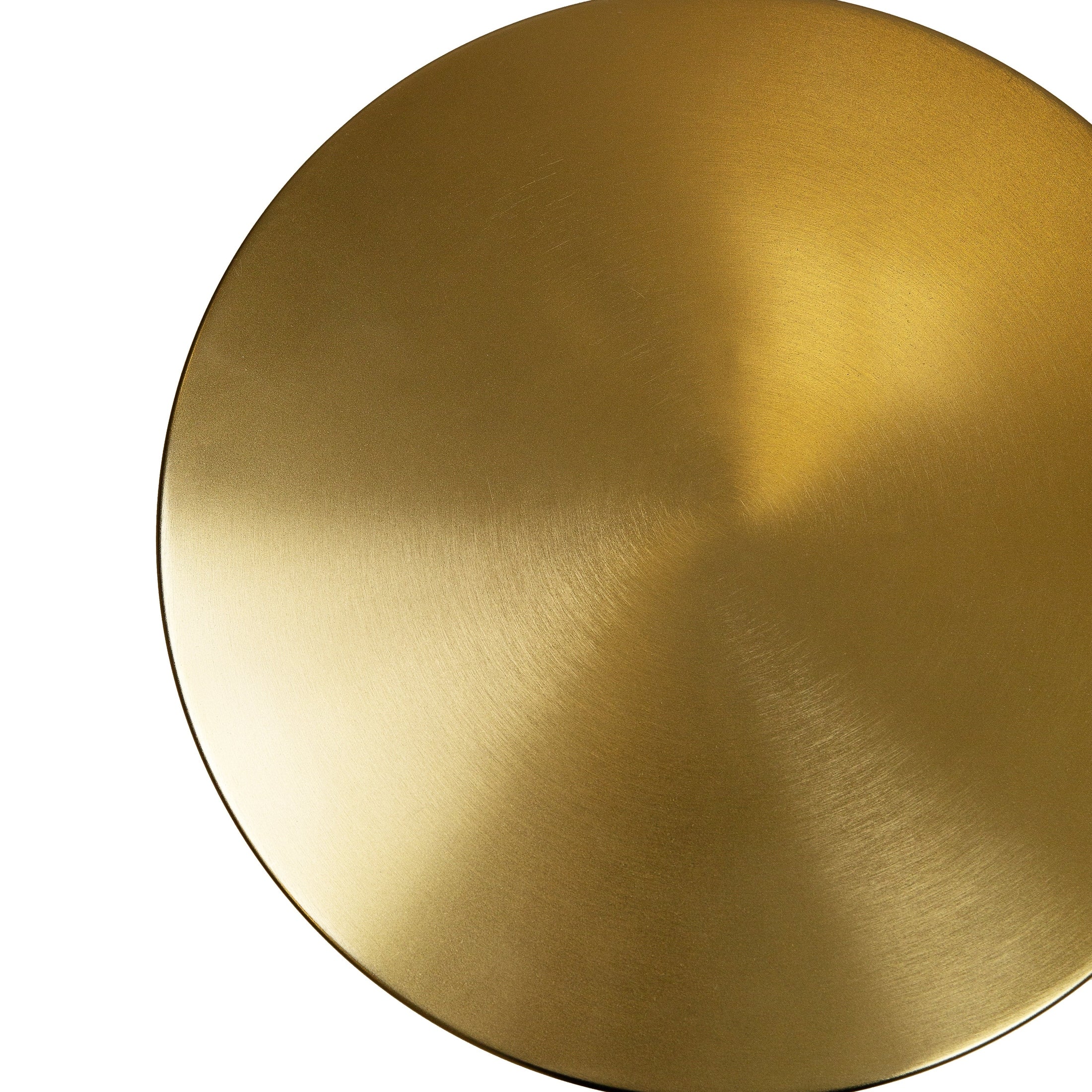 SELAH Side Table With Gold Top / Marble Base - Image 5