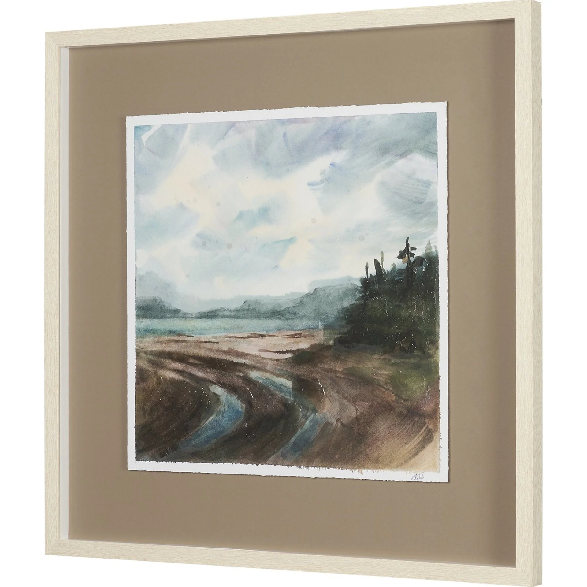Shoreline Beauty Hand Embelished Framed Artwork - Image 10