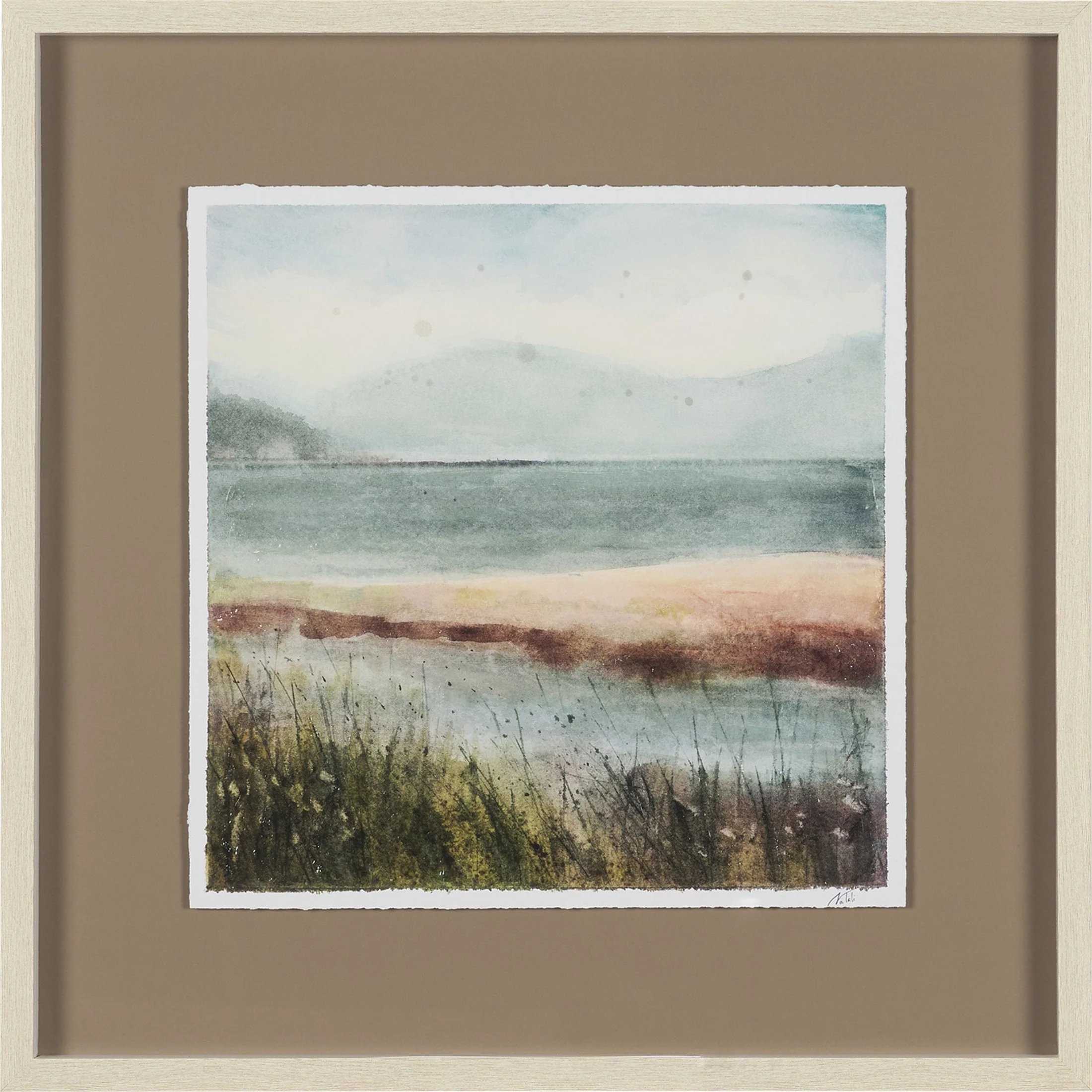 Shoreline Beauty Hand Embelished Framed Artwork - Image 12