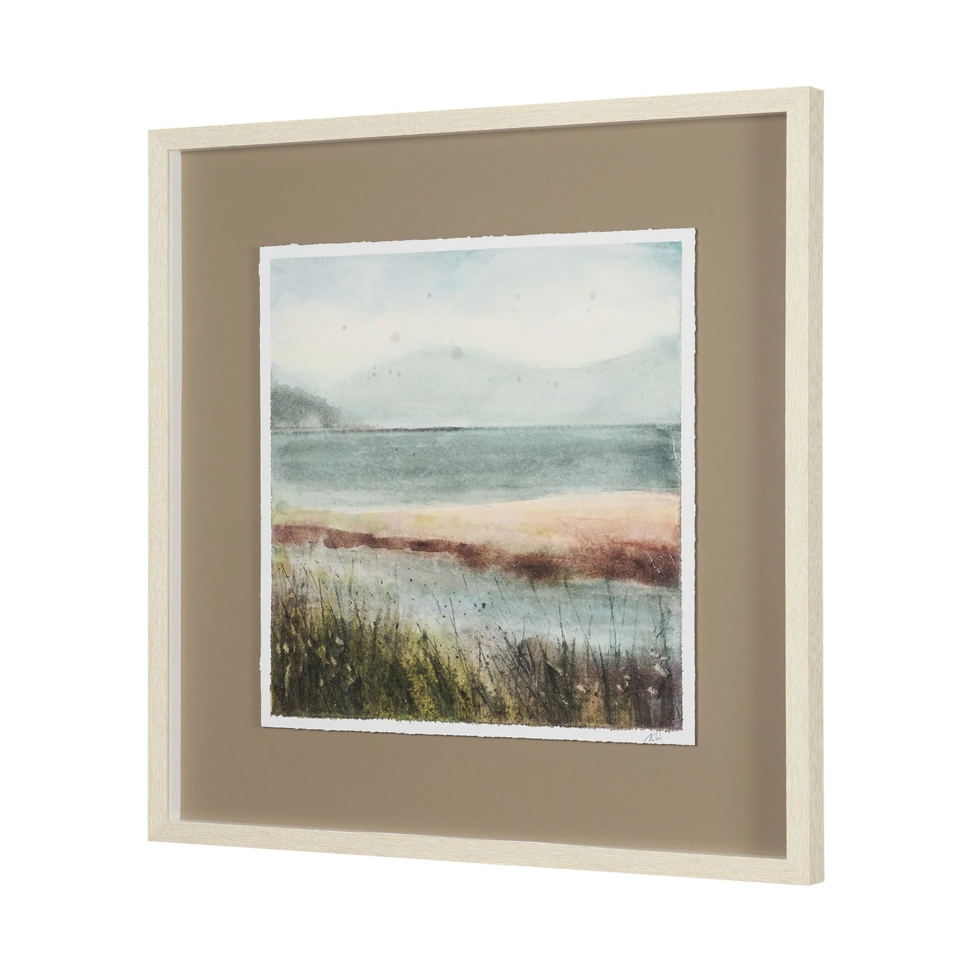 Shoreline Beauty Hand Embelished Framed Artwork - Image 13