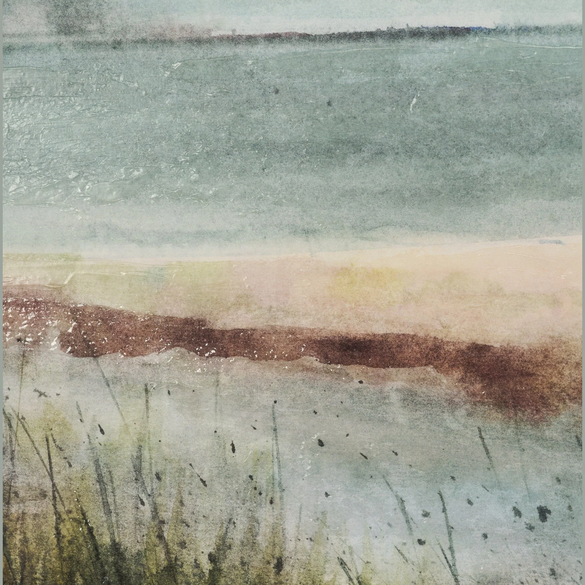 Shoreline Beauty Hand Embelished Framed Artwork - Image 15