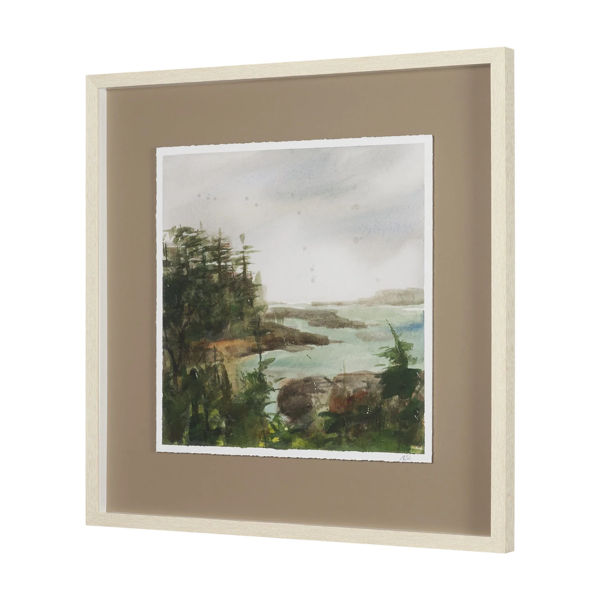 Shoreline Beauty Hand Embelished Framed Artwork - Image 18