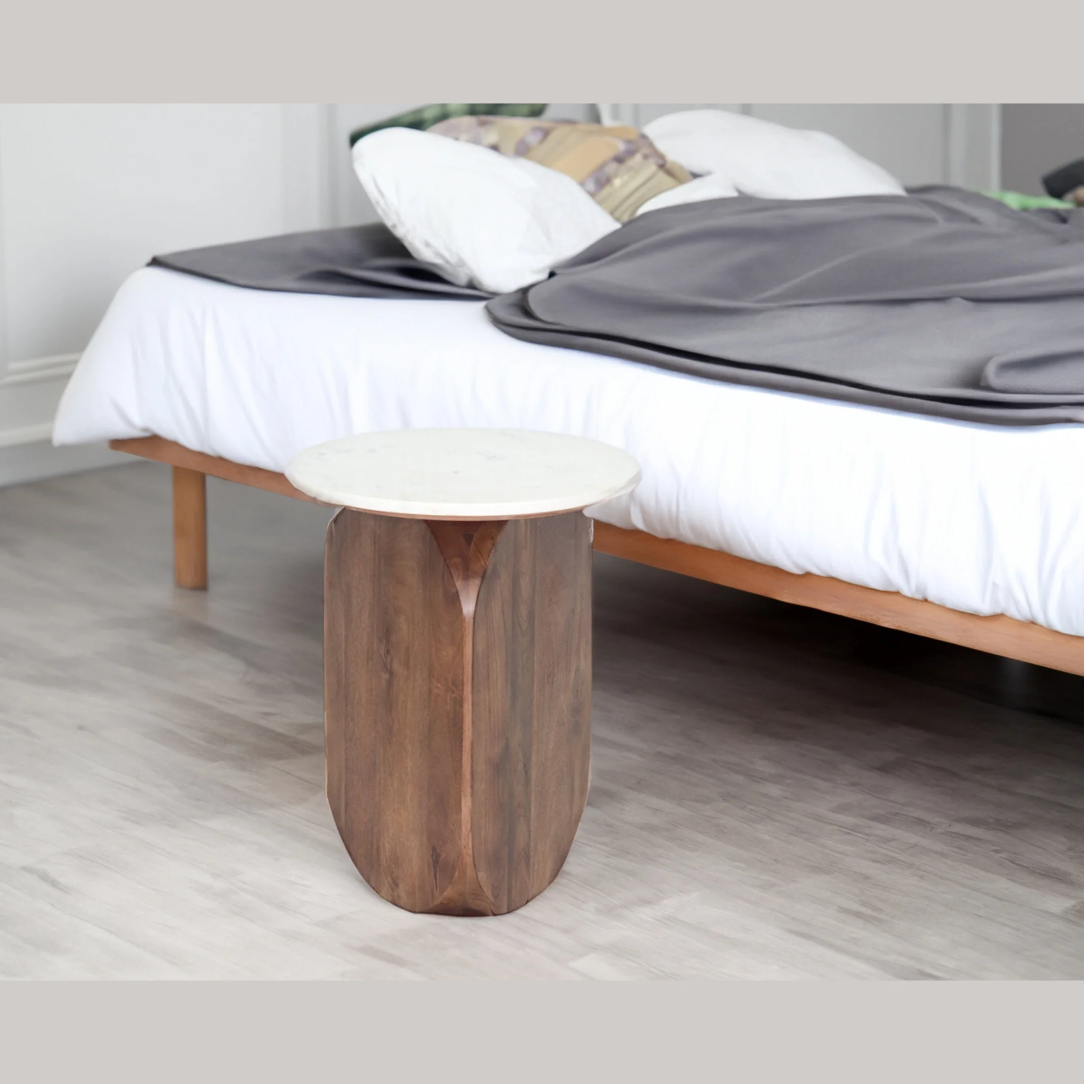 ARITIS SIDE TABLE WITH MARBLE TOP - Image 8