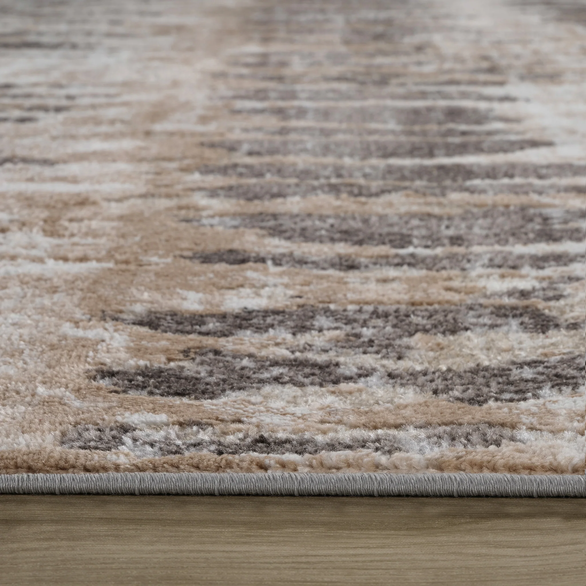 Siena Grey Abstract Lines Area Rug - Image 4