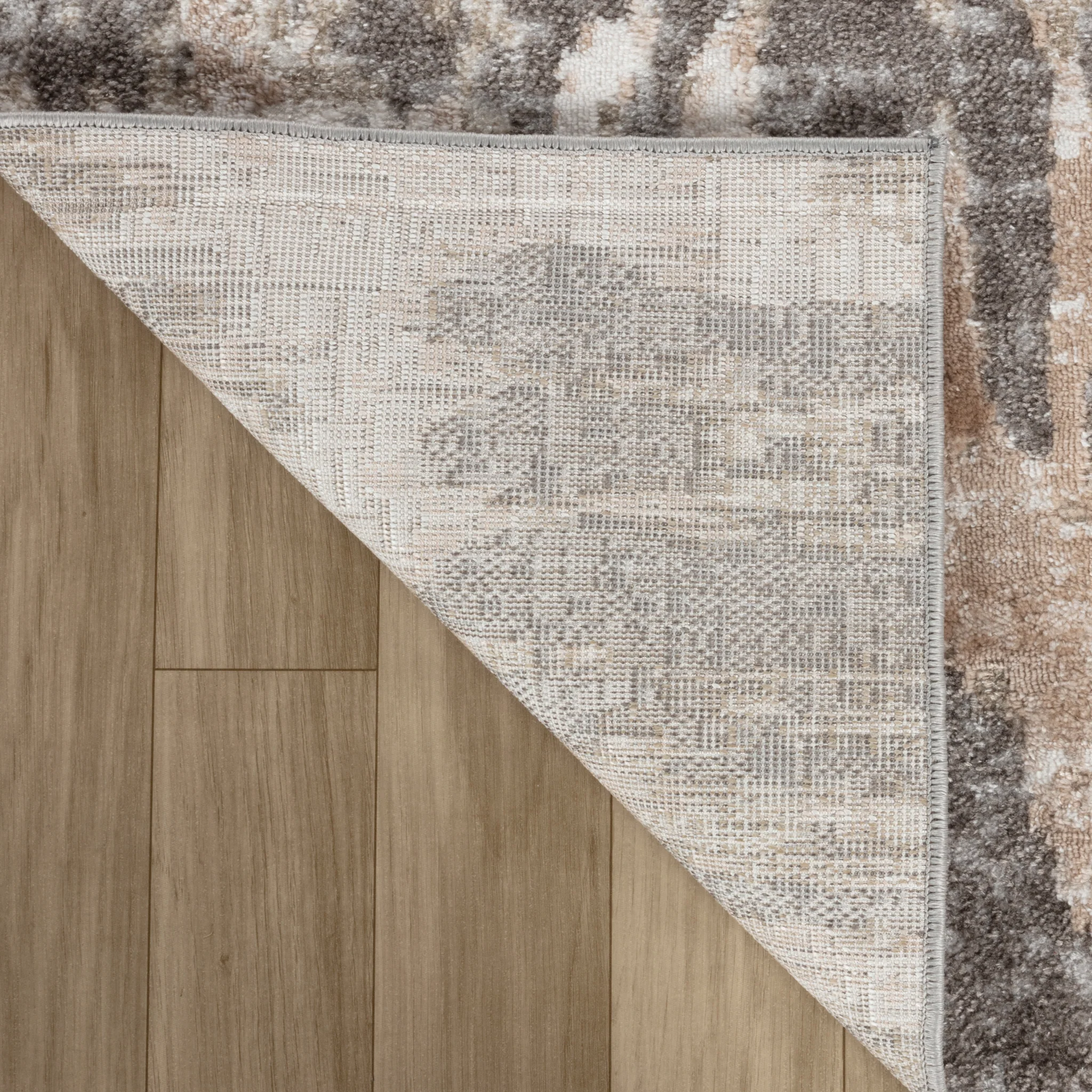 Siena Grey Abstract Lines Area Rug - Image 5