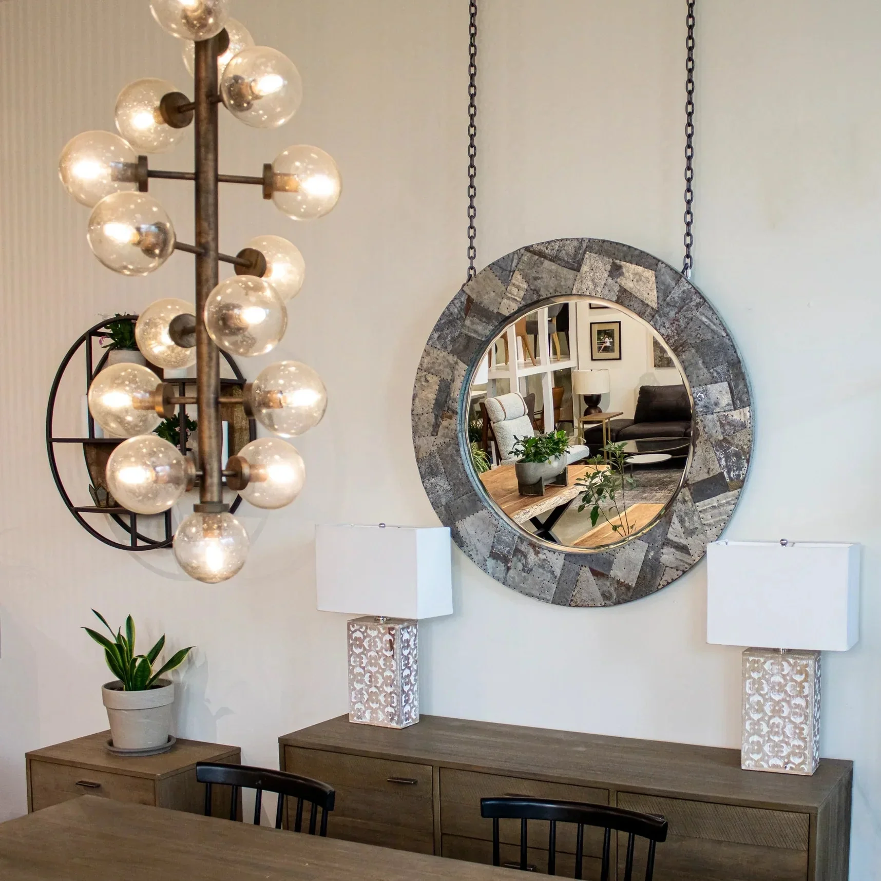 Sierra Round Mirror 42" - Image 2