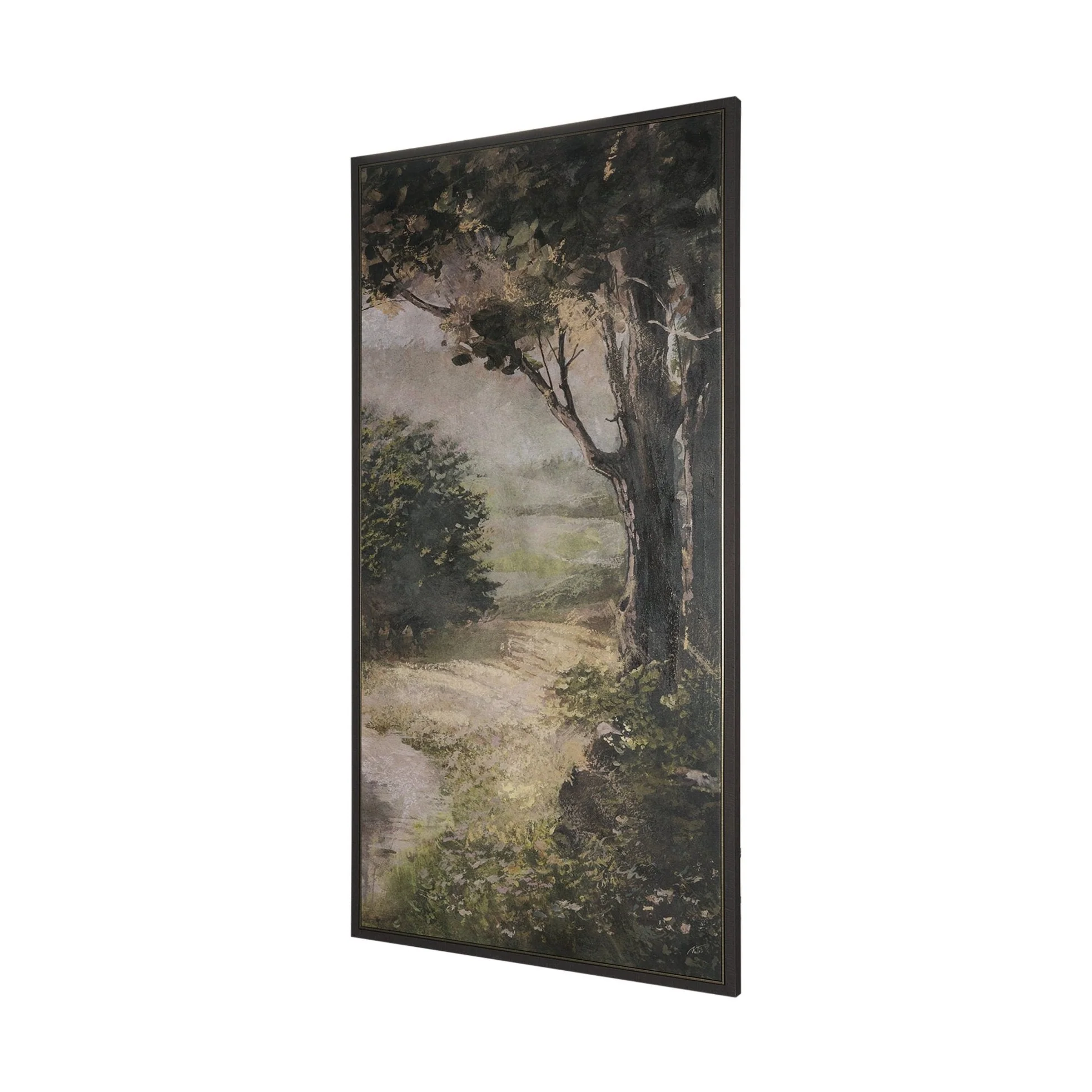 Silent Forest Textured Framed Canvas Artwork - Image 12