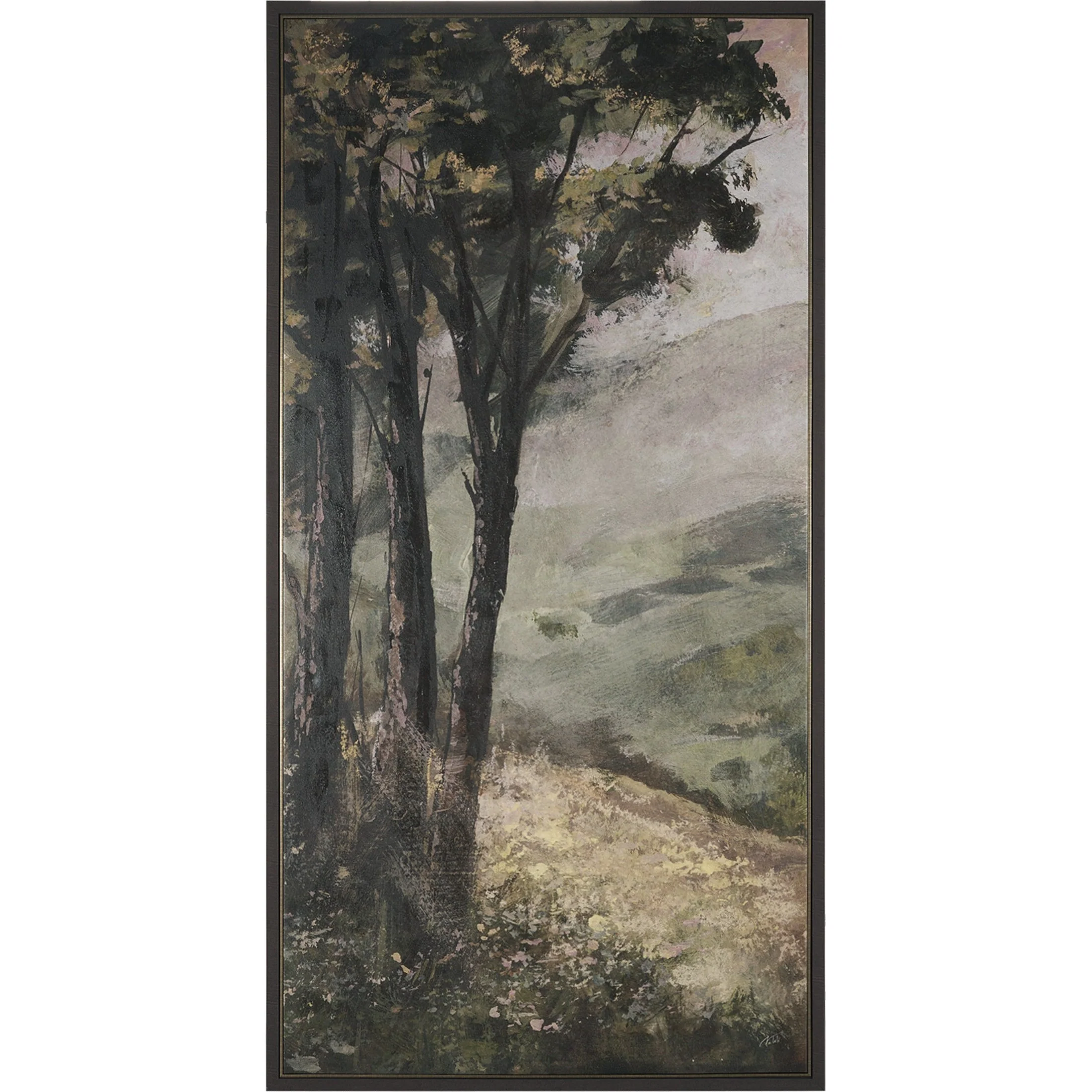 Silent Forest Textured Framed Canvas Artwork - Image 13